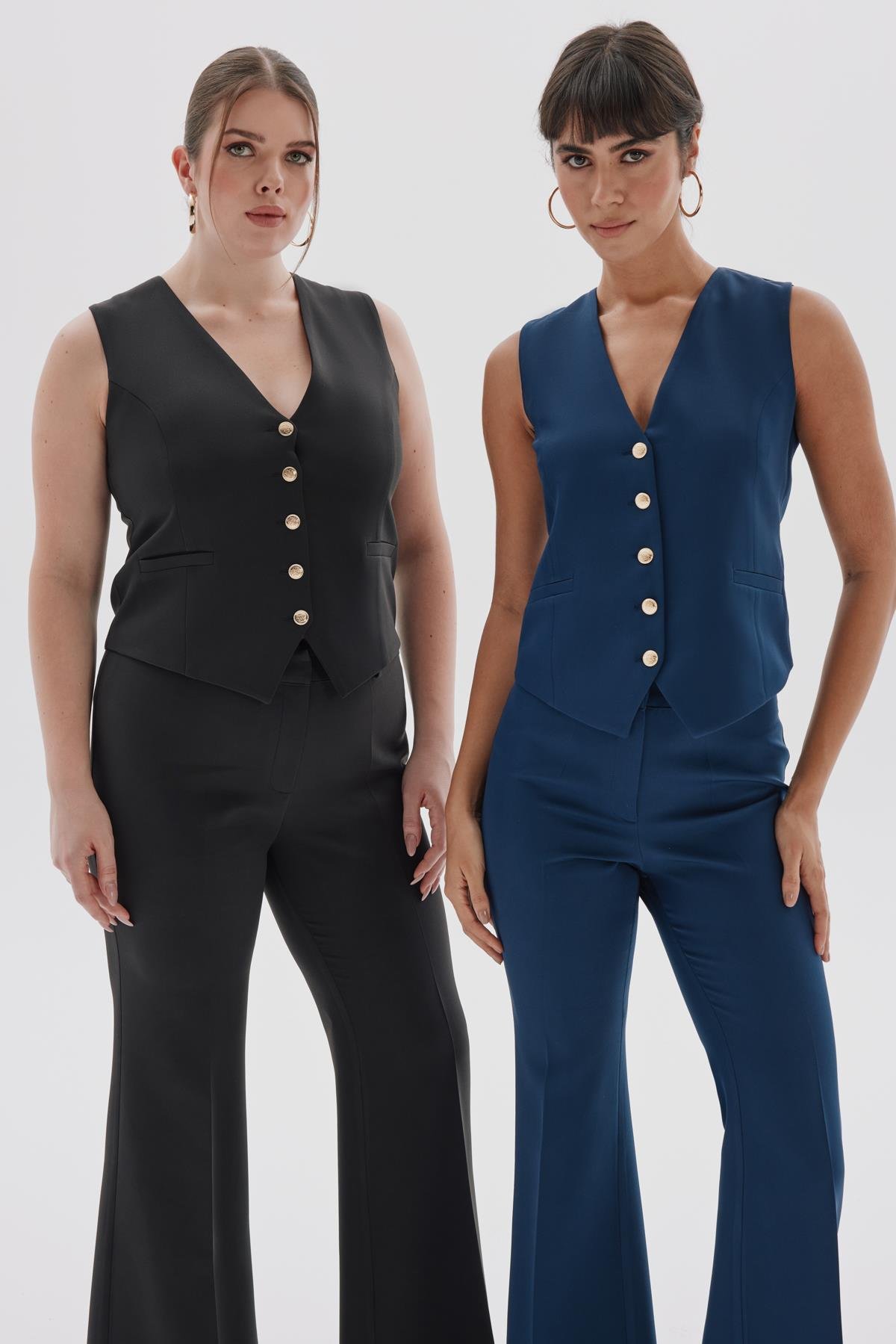 Roberta Vest Navy-Modalody-Vests