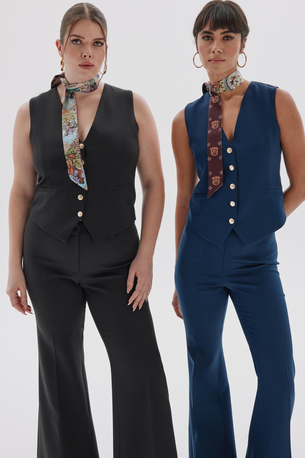 Roberta Vest Navy-Modalody-Vests