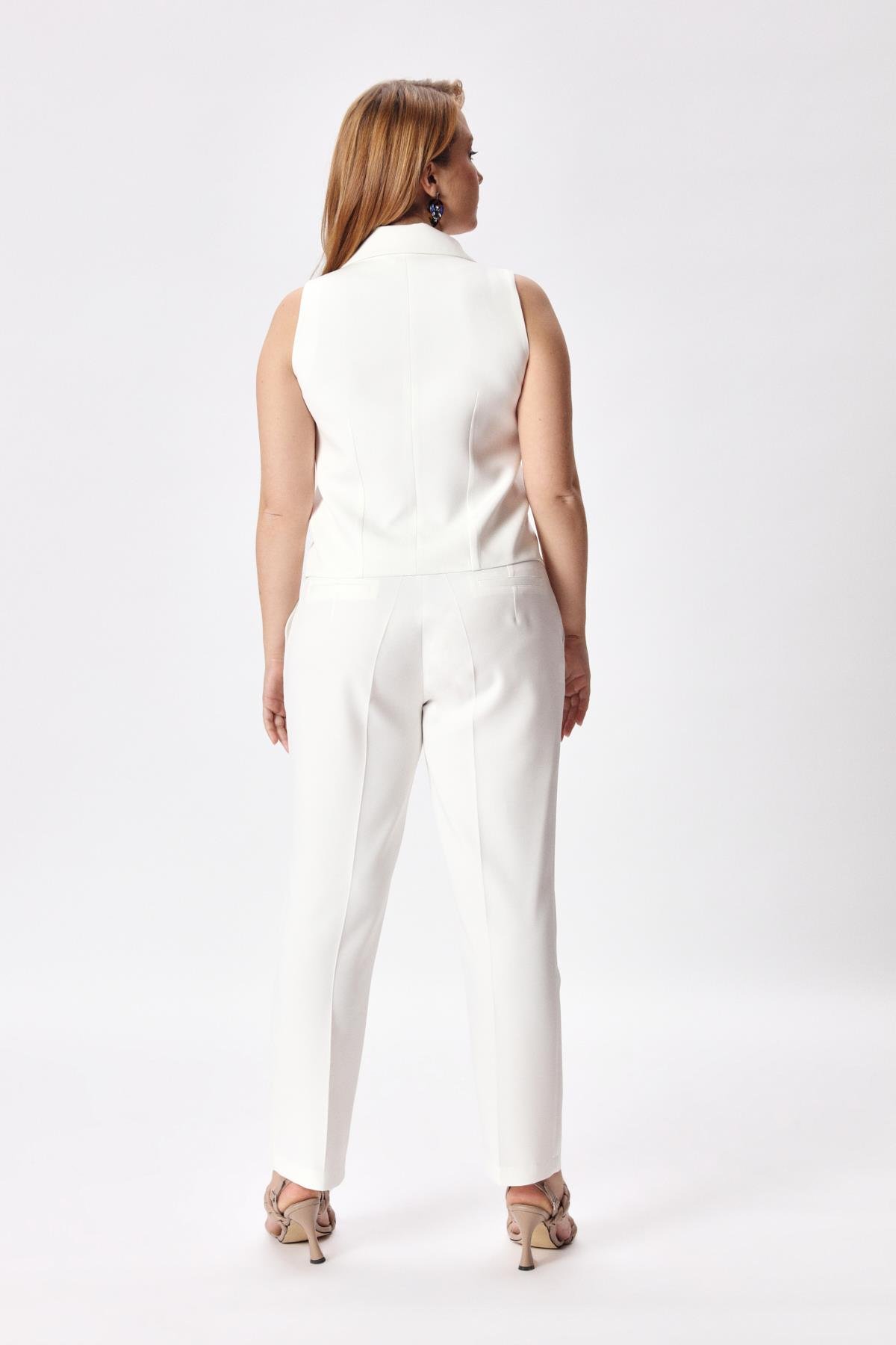 Scarlet Vest White-Modalody-Vests