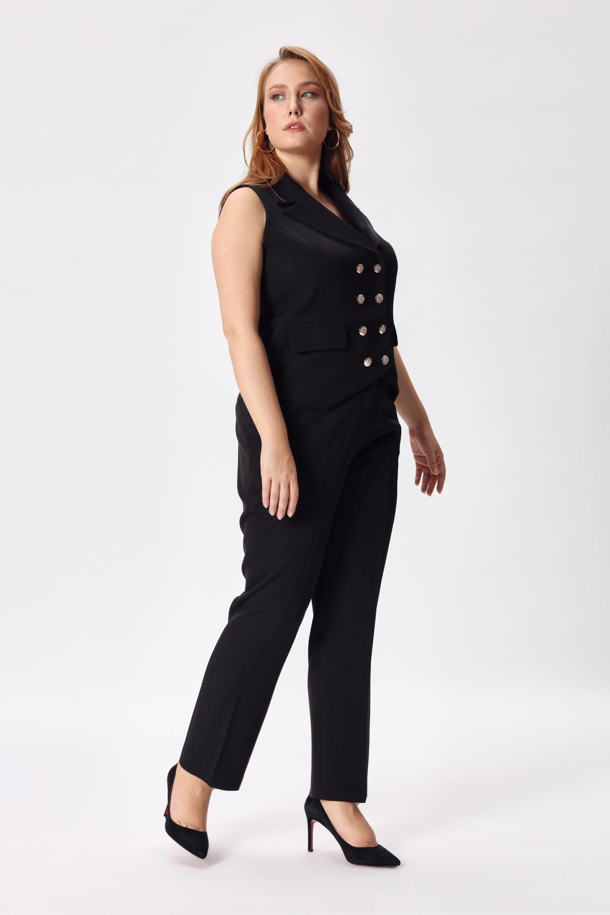 Scarlet Vest Black-Modalody-Vests