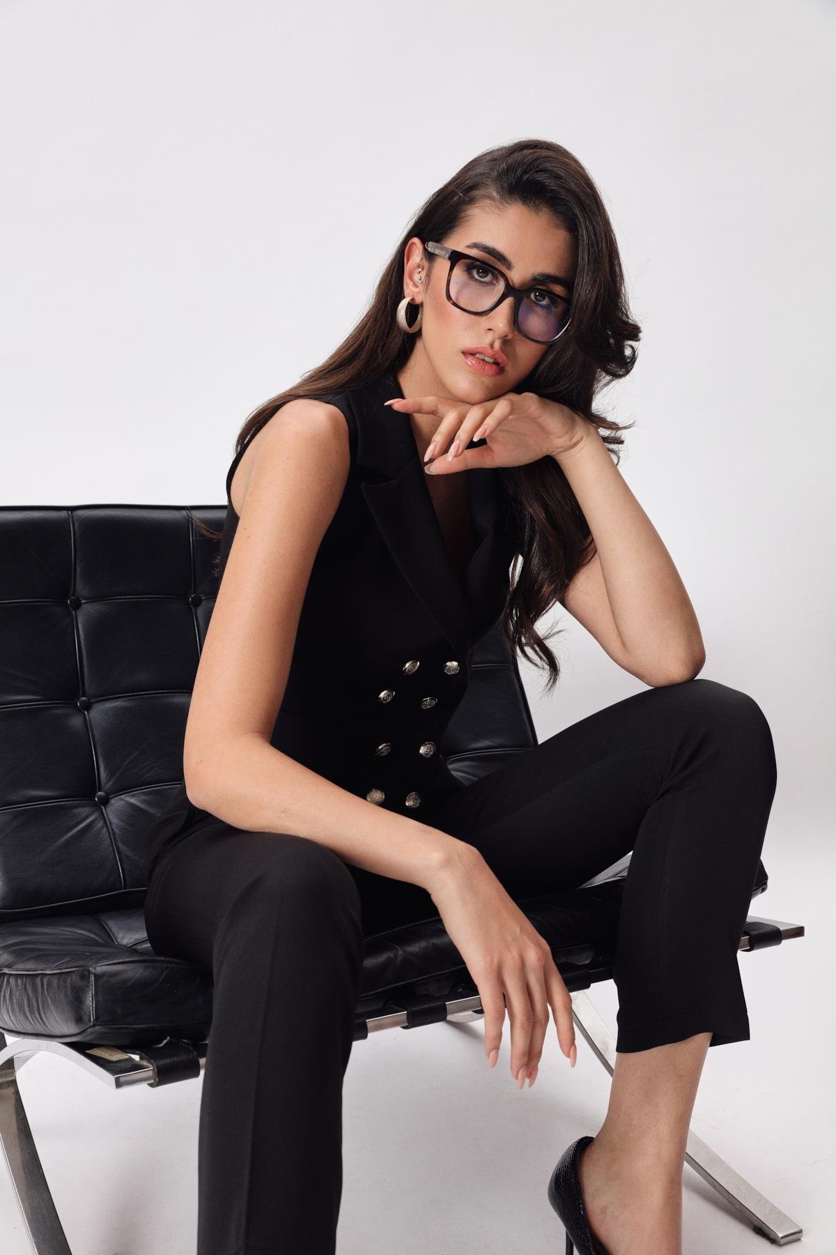 Scarlet Vest Black-Modalody-Vests