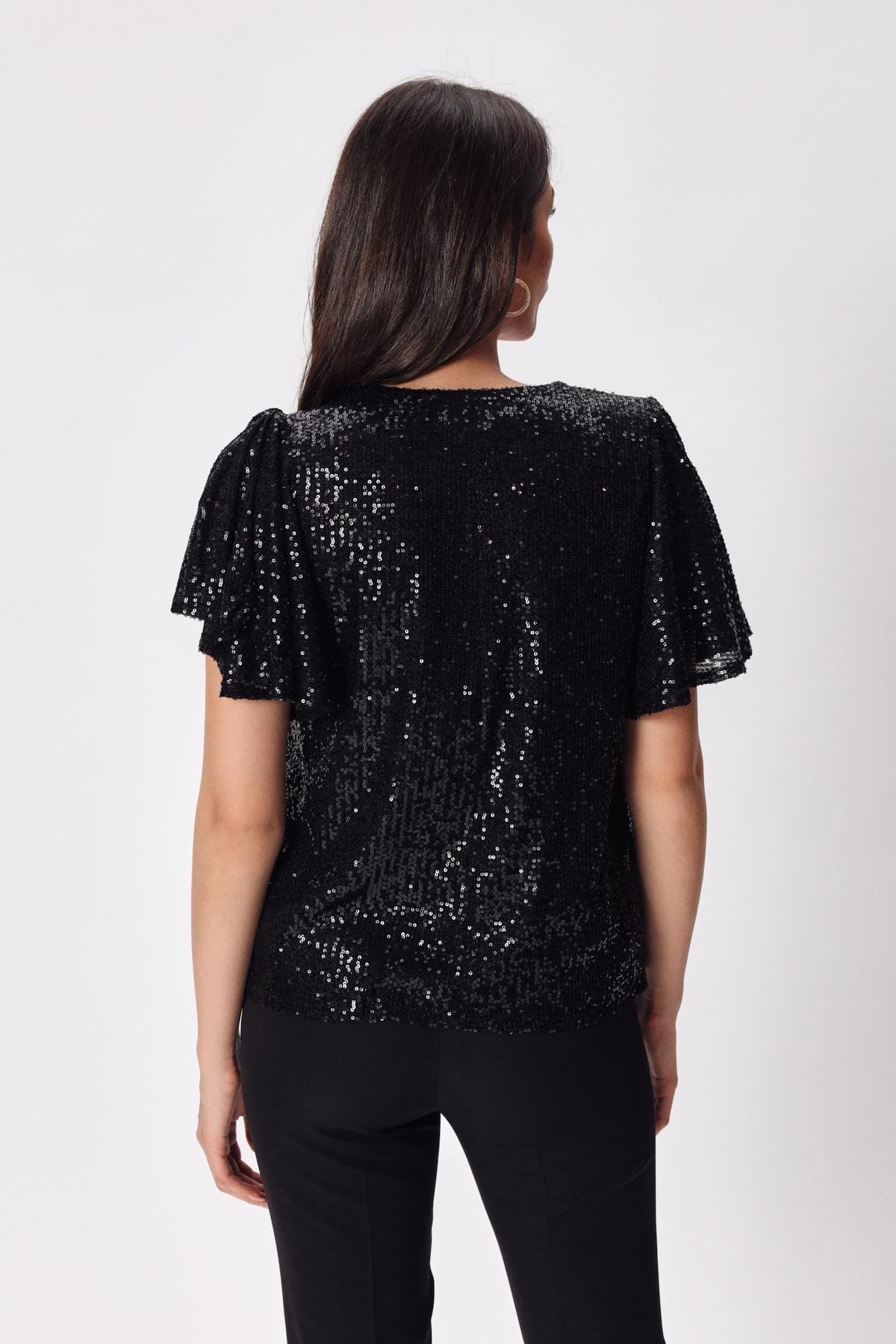 Silvia Bluz Mint-Modalody-Plus Size Blouses