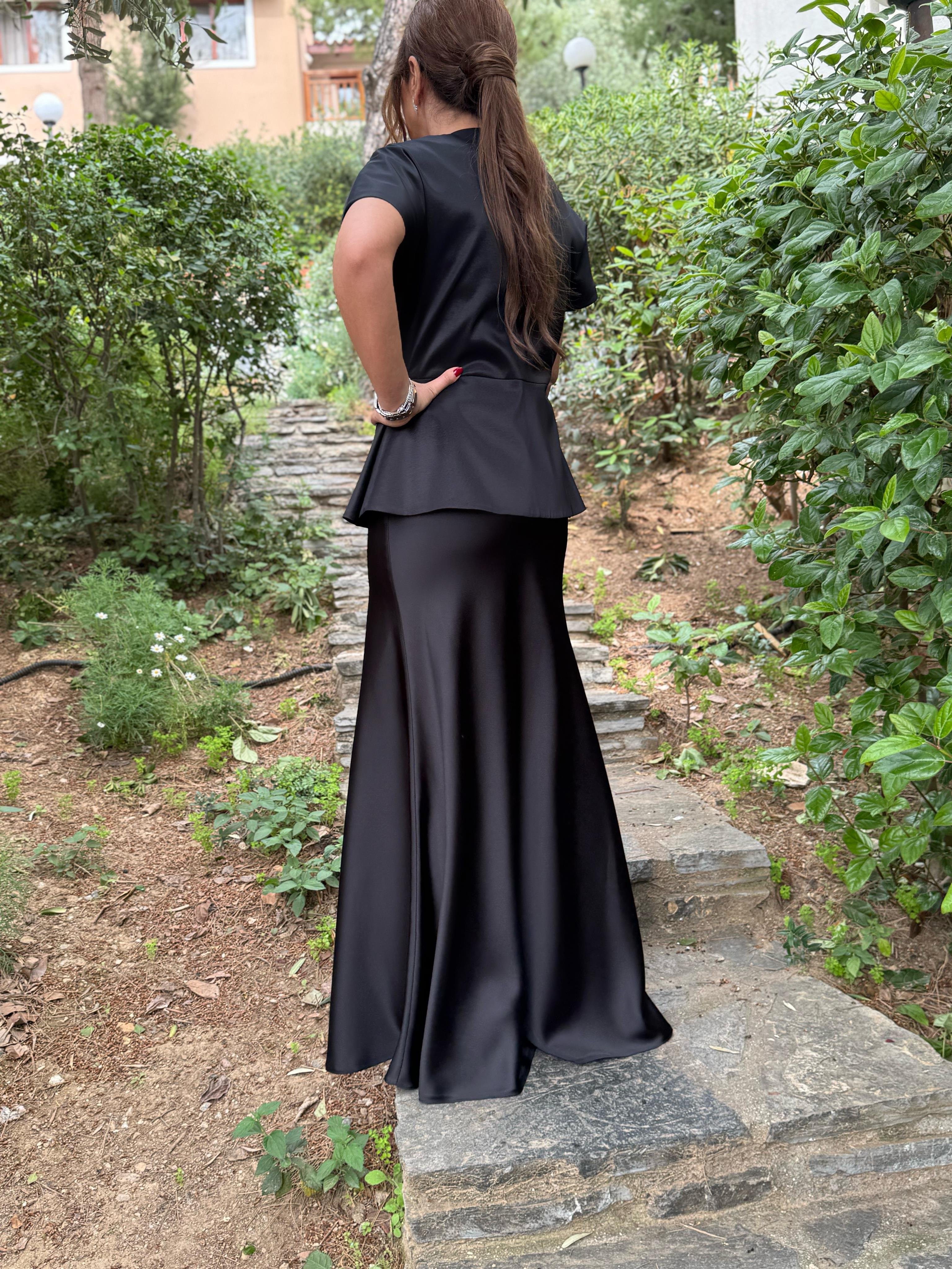 Samira Etek Siyah-Modalody-Skirts