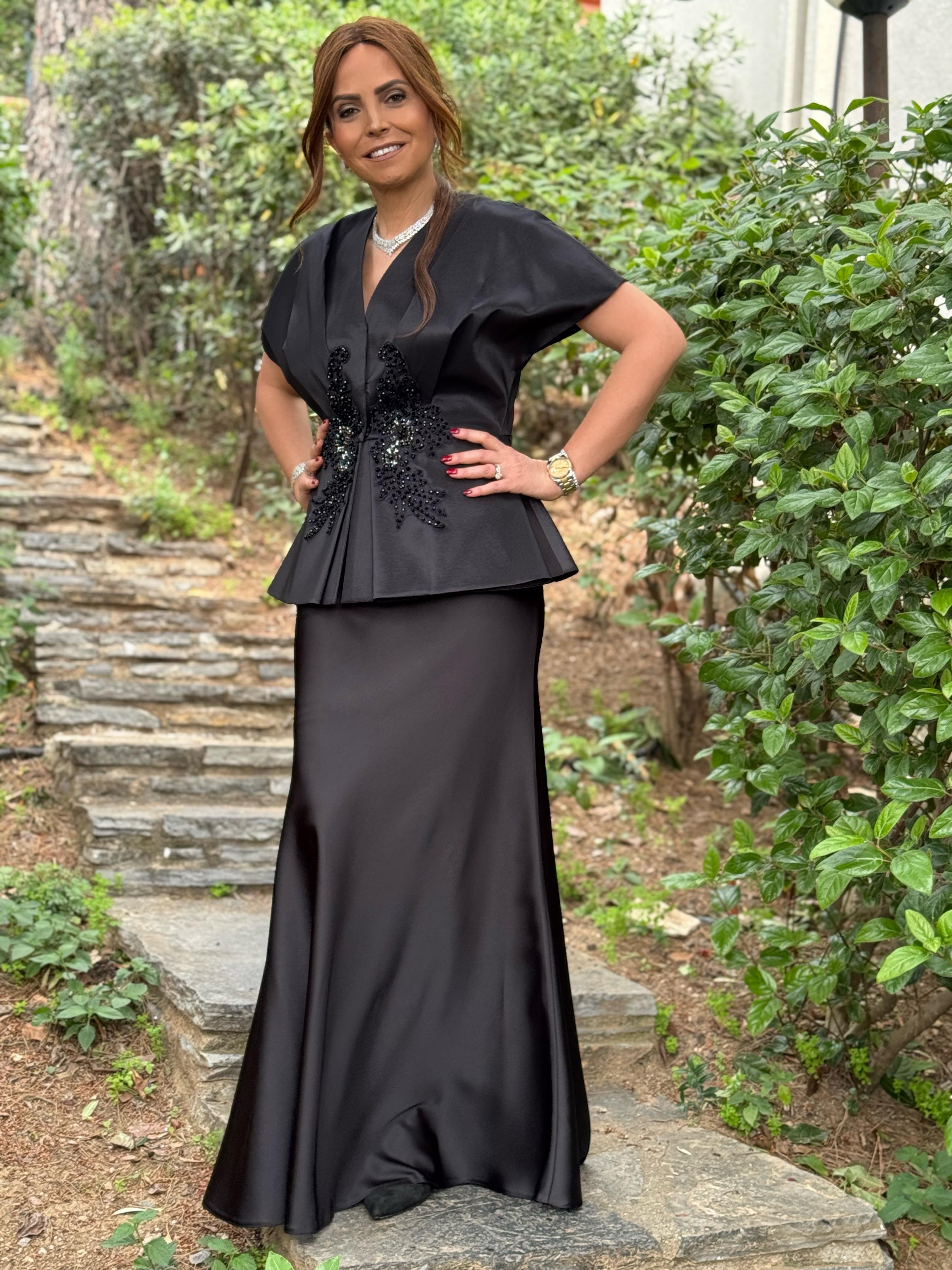 Samira Etek Siyah-Modalody-Skirts