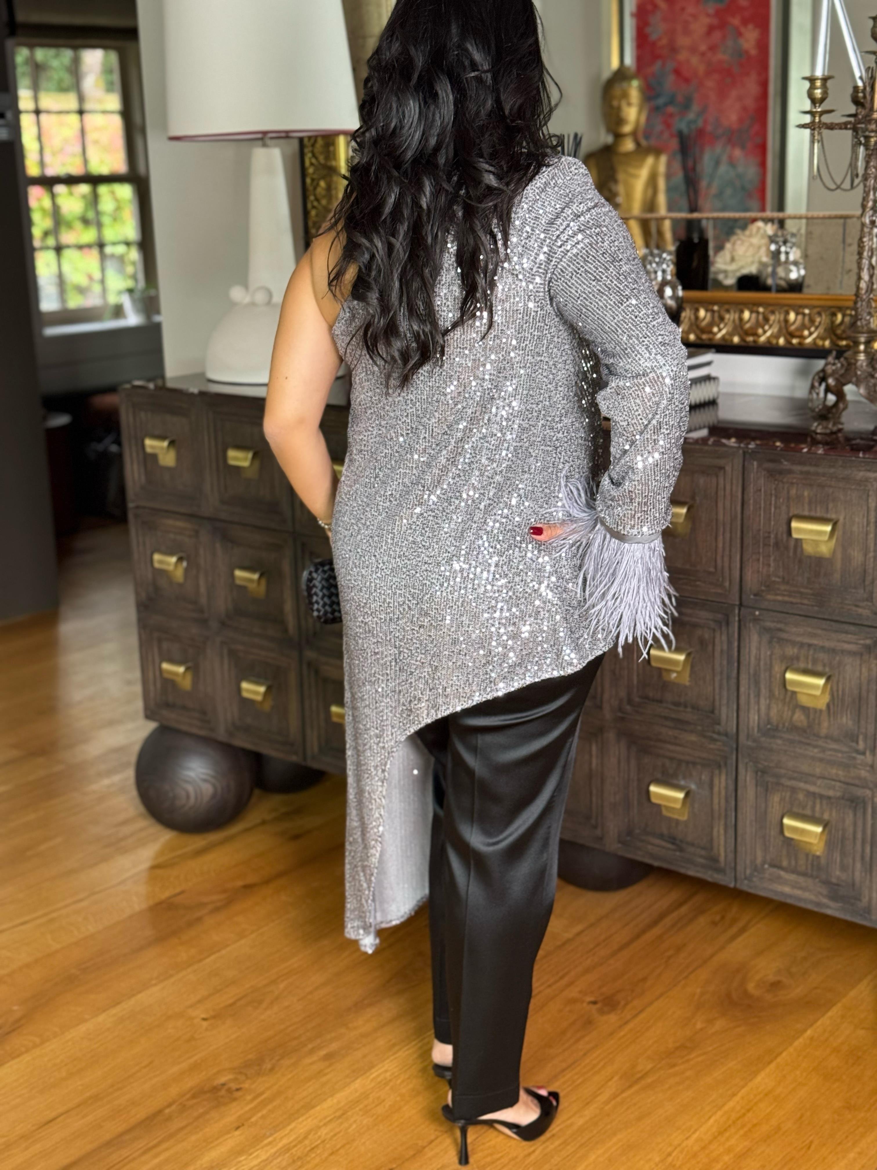 Sirena Tunik Silver-Modalogy-Tunik