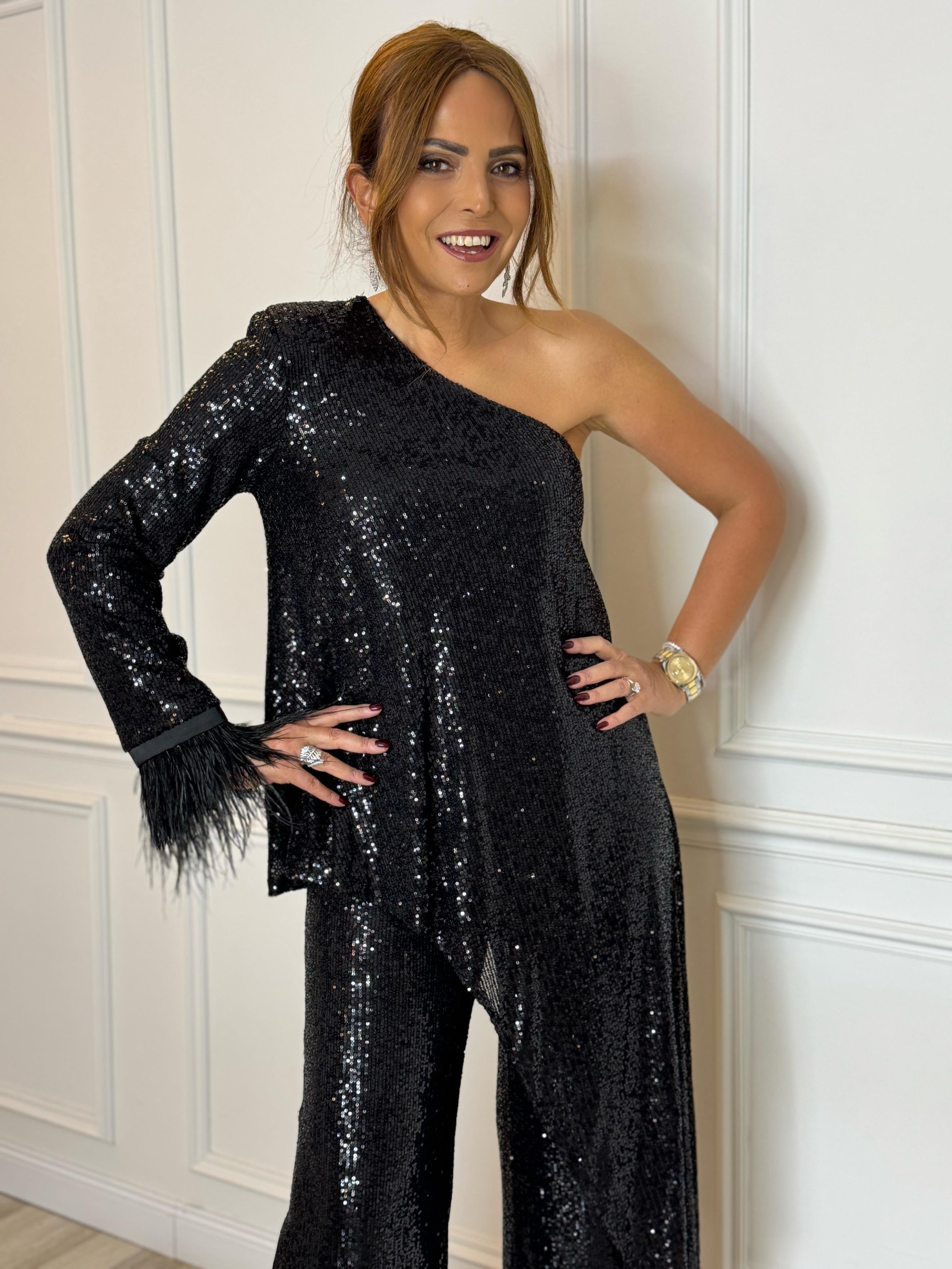 Sirena Tunik Siyah-Modalogy-Tunik