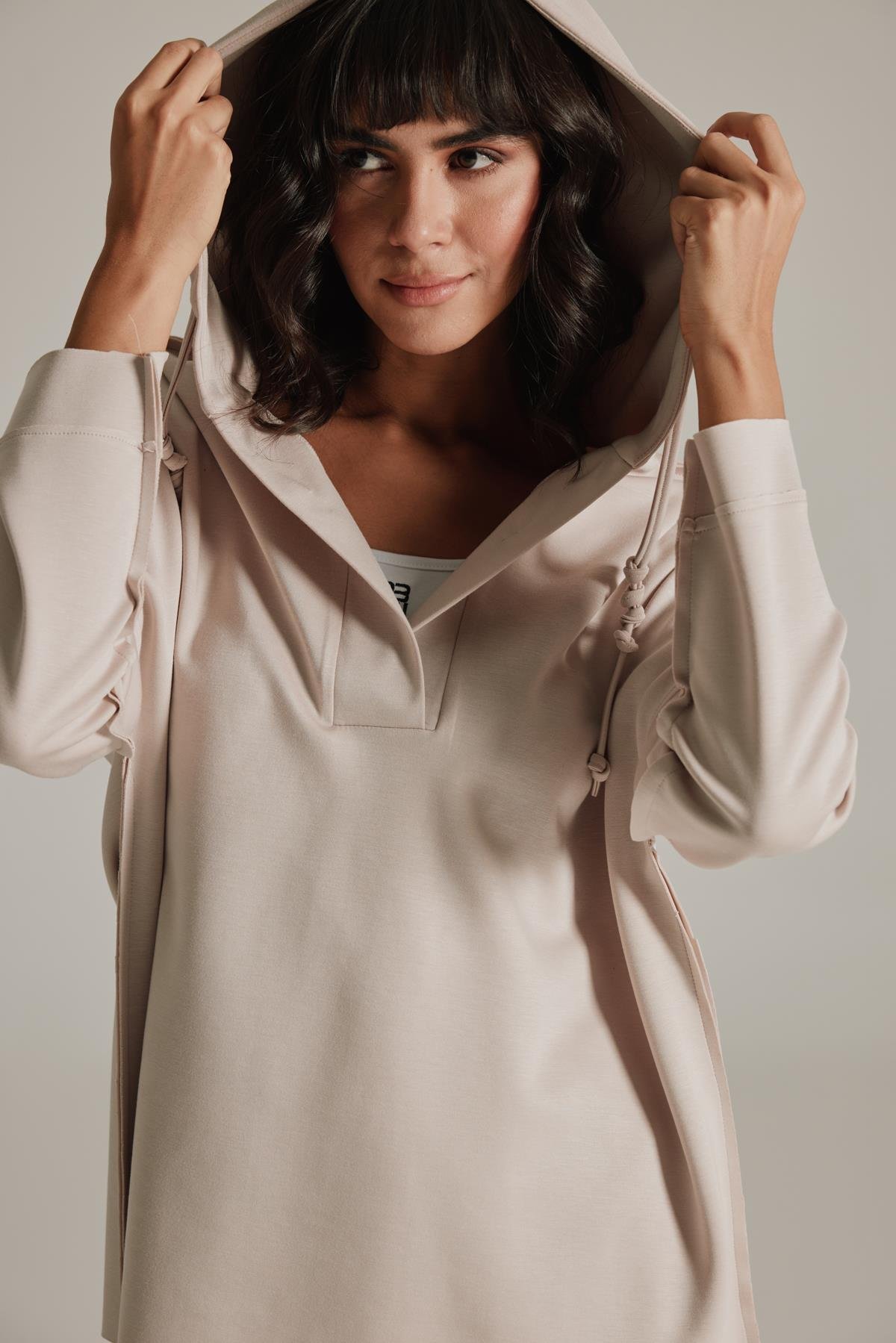 Studio Beige Sweatshirt-Modalody-SWEATSHİRT