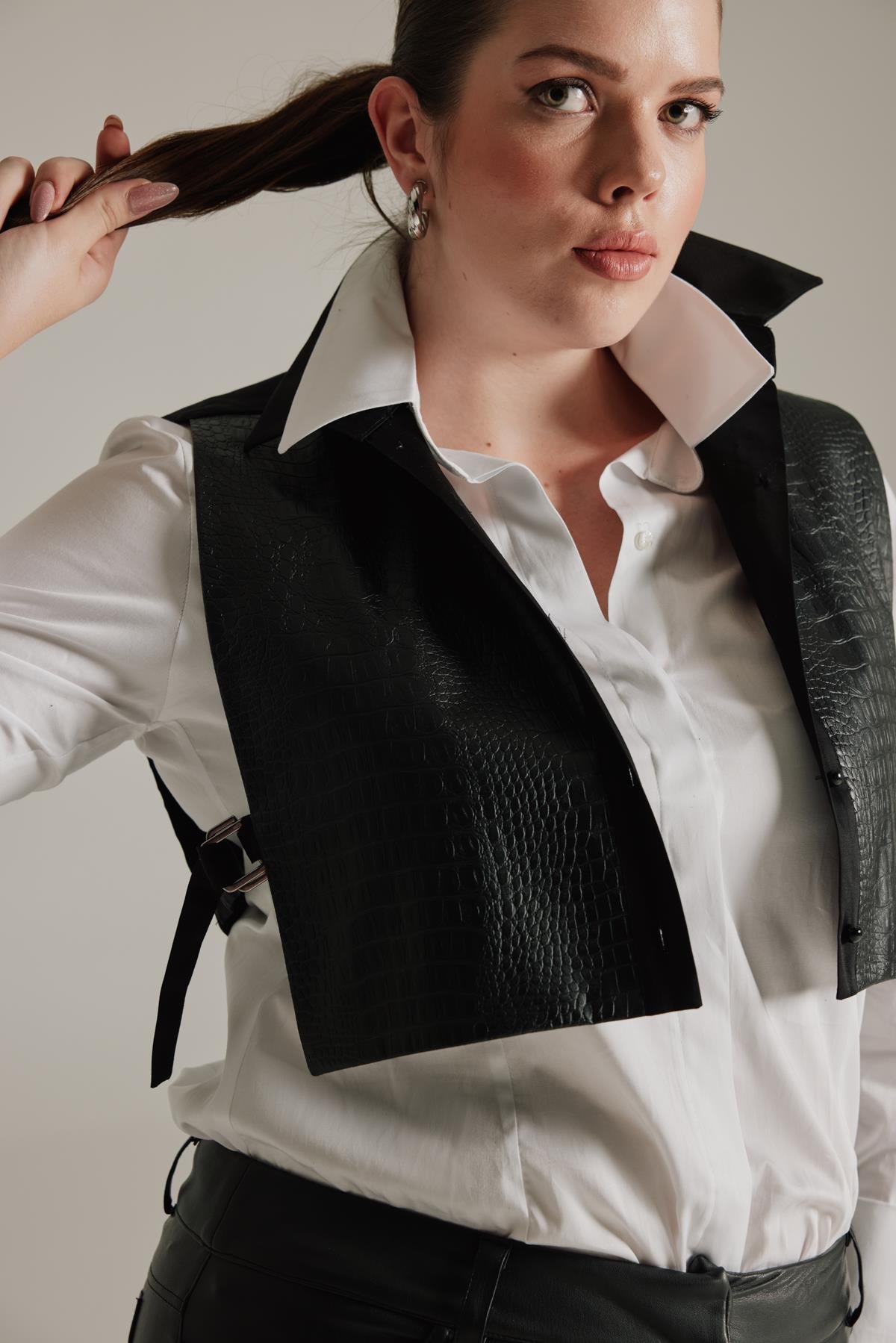 Studio Kroko Vest-Modalody- Vest