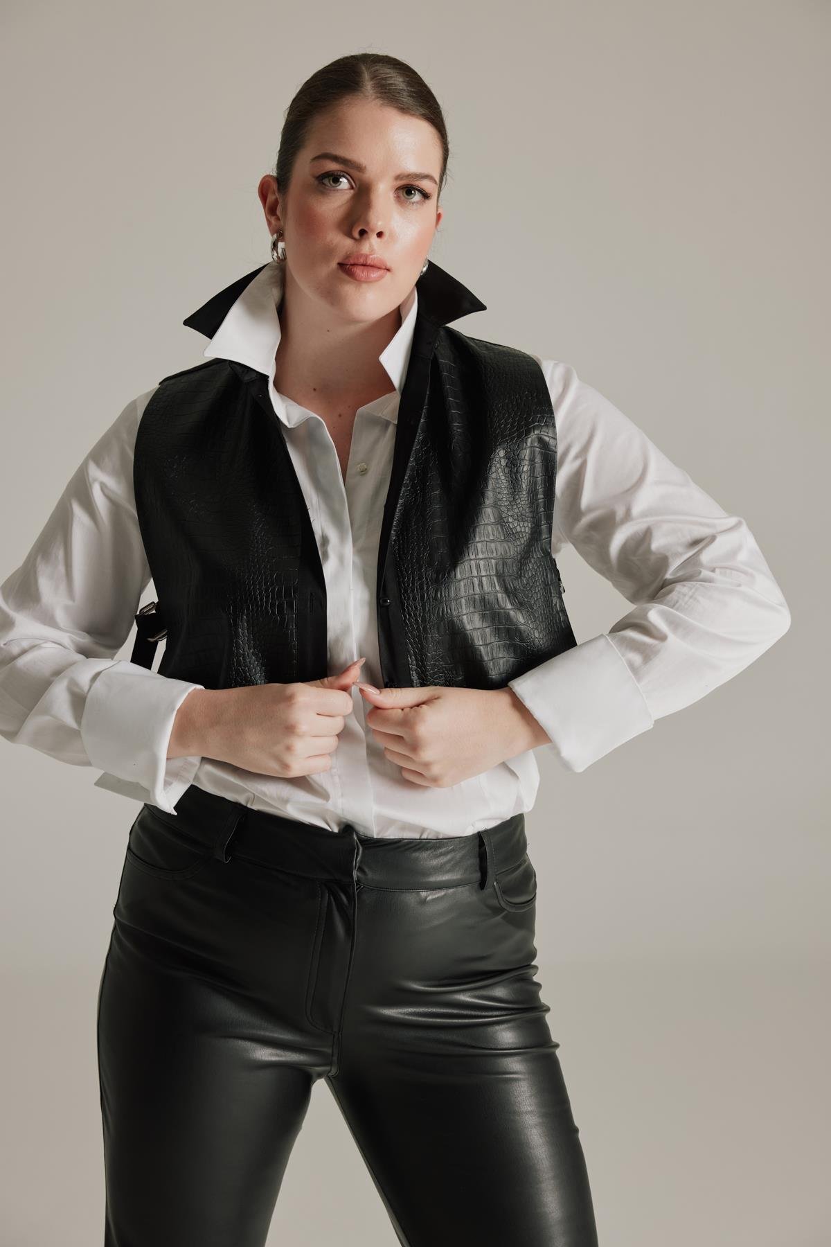 Studio Kroko Vest-Modalody- Vest