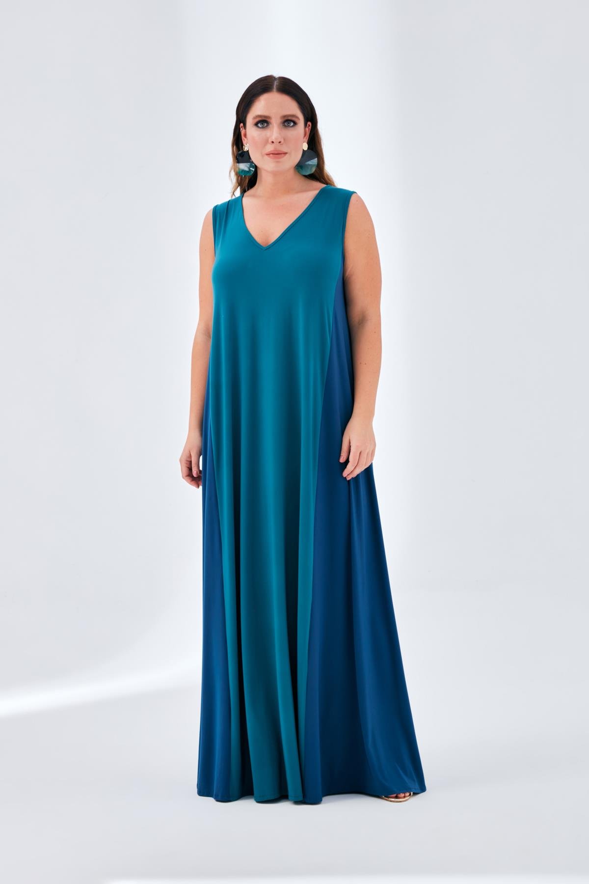 Tulip Dress Marin-Modalody-Plus Size Dresses