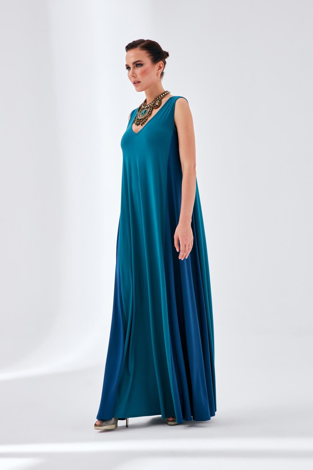 Tulip Dress Marin-Modalody-Plus Size Dresses