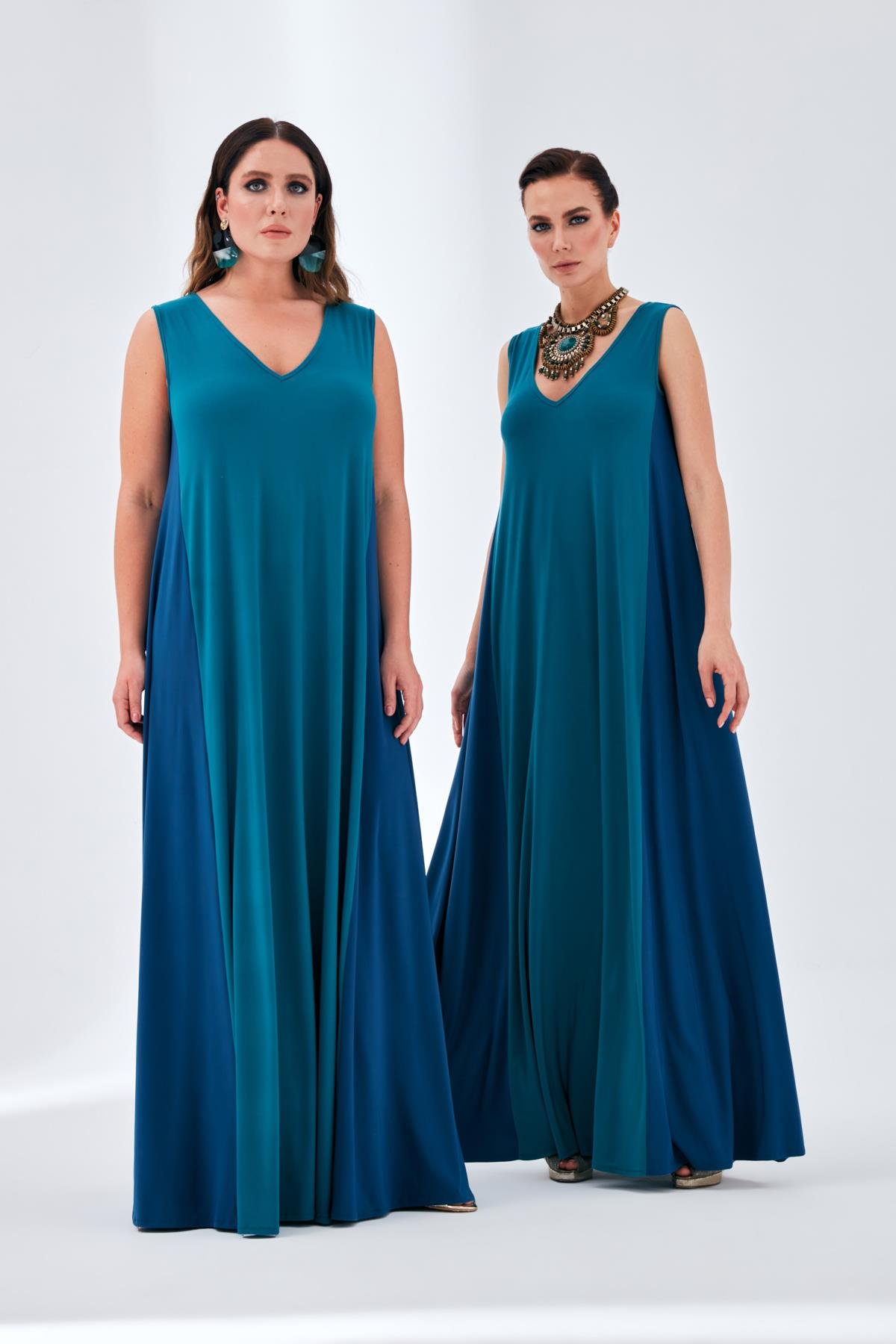 Tulip Dress Marin-Modalody-Plus Size Dresses