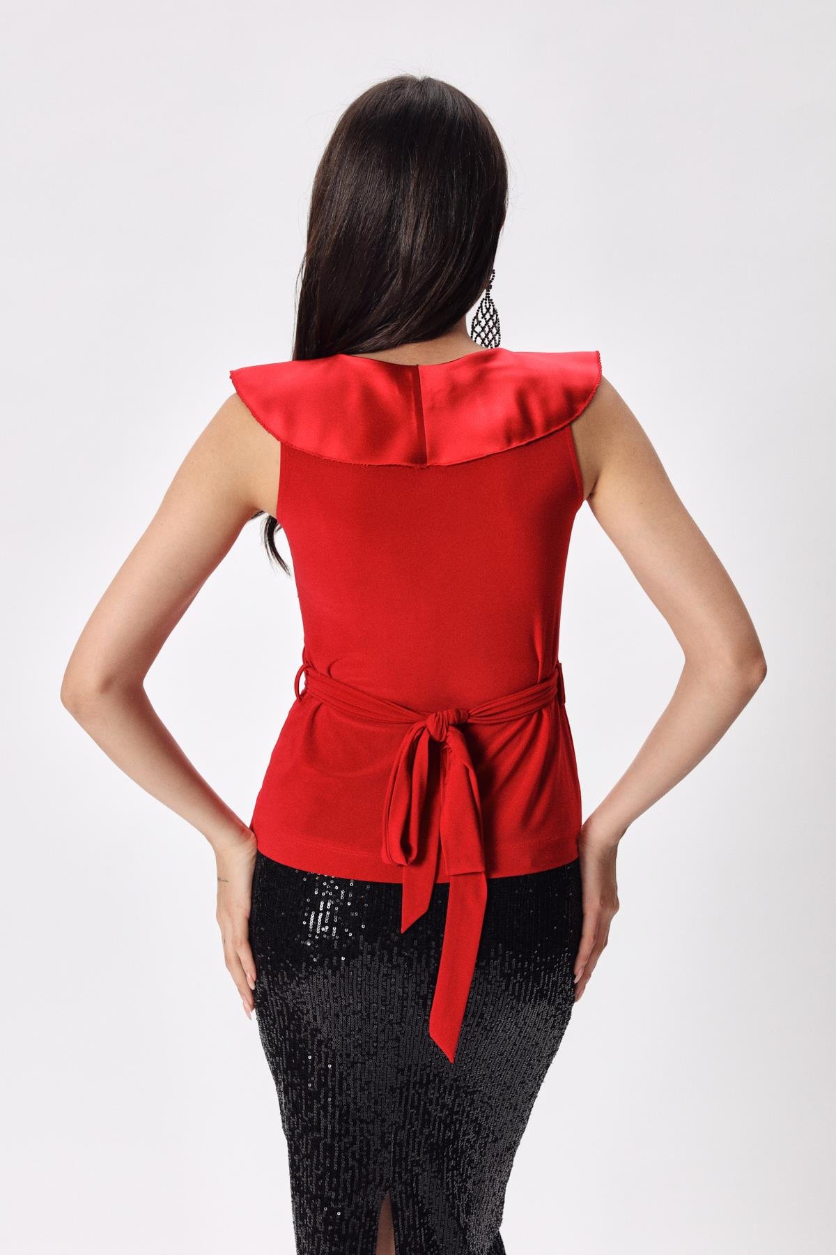 Valentine Blouse Mint-Modalody-Plus Size Blouses