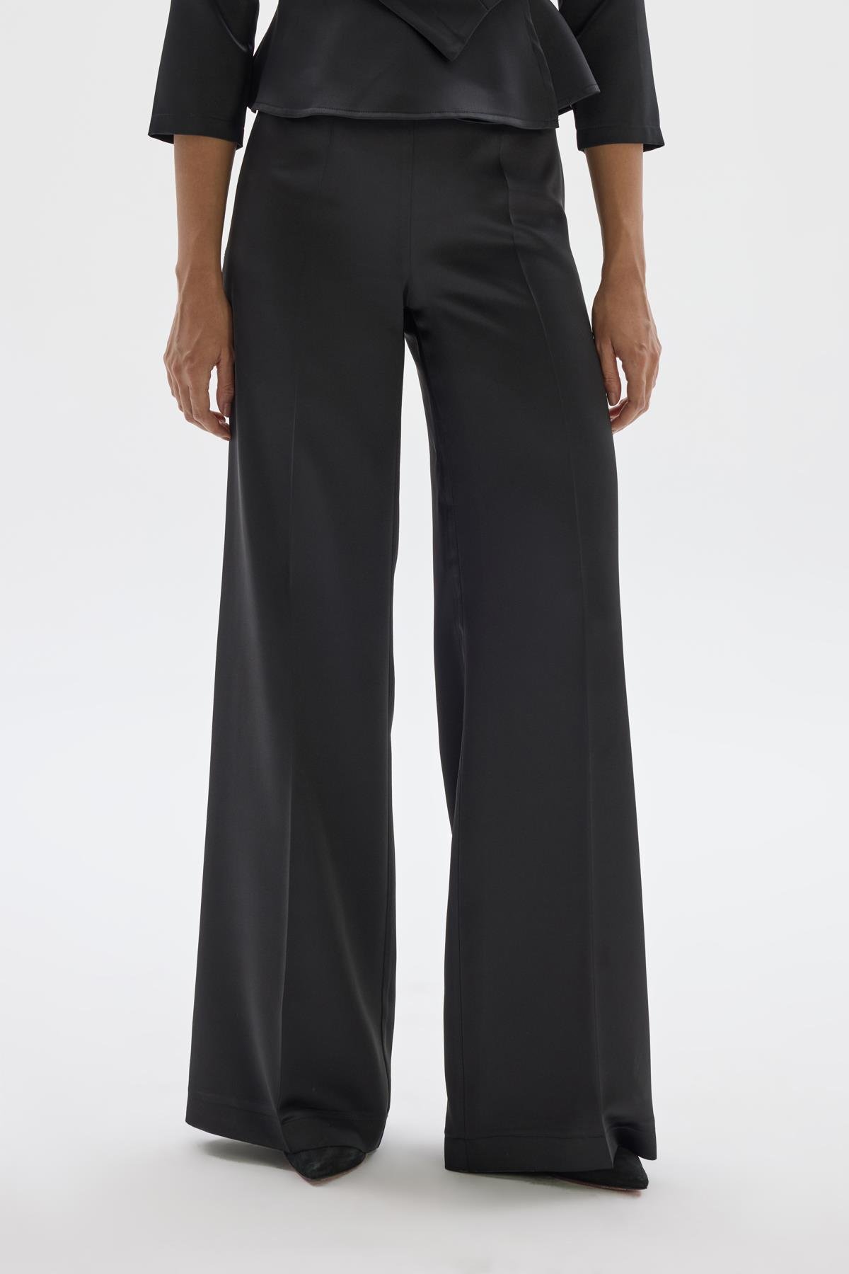 Vanessa Trousers Satin-Modalody-Trousers