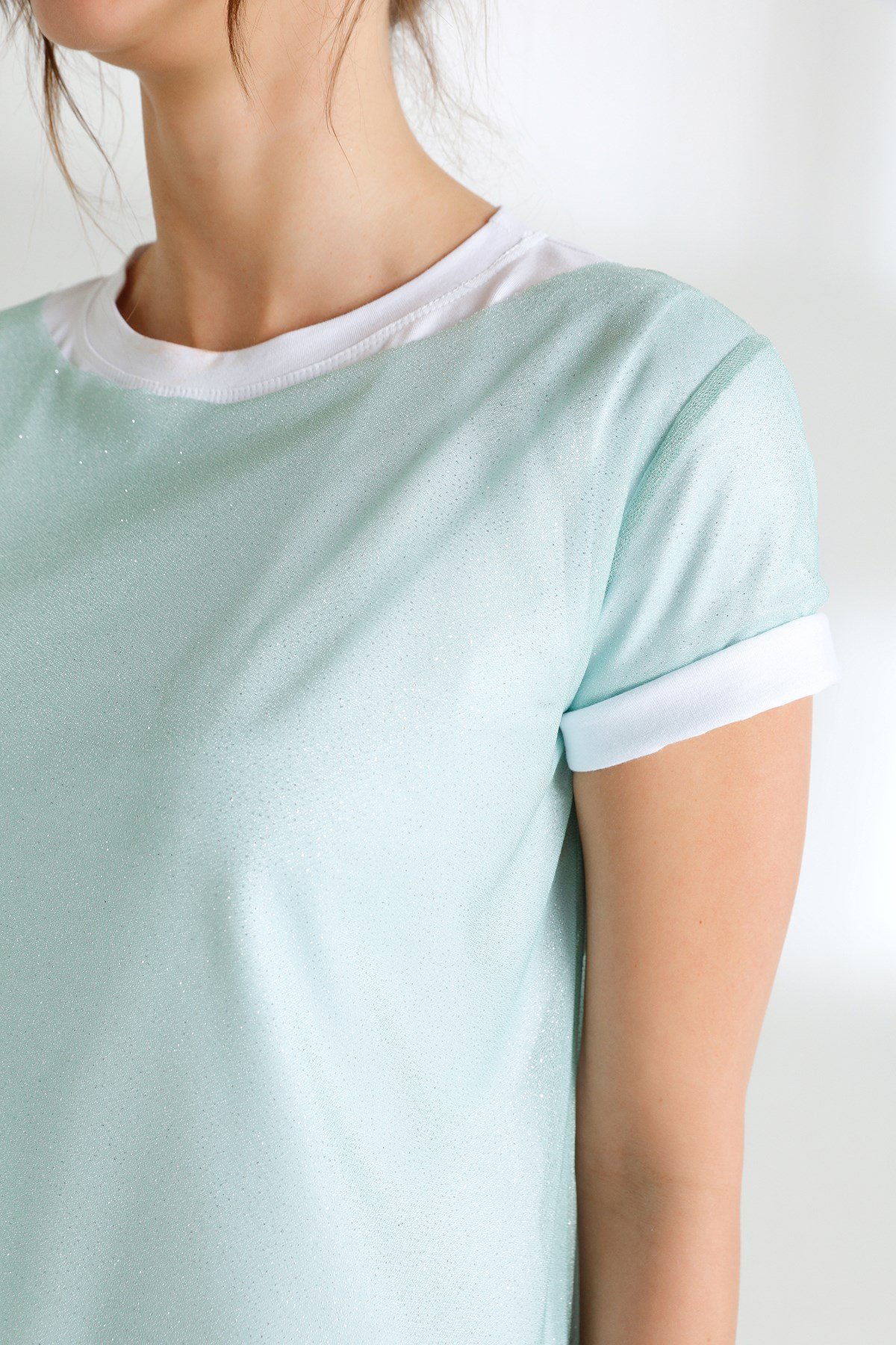 Zio T-shirt Mint-Modalody-Tshirts