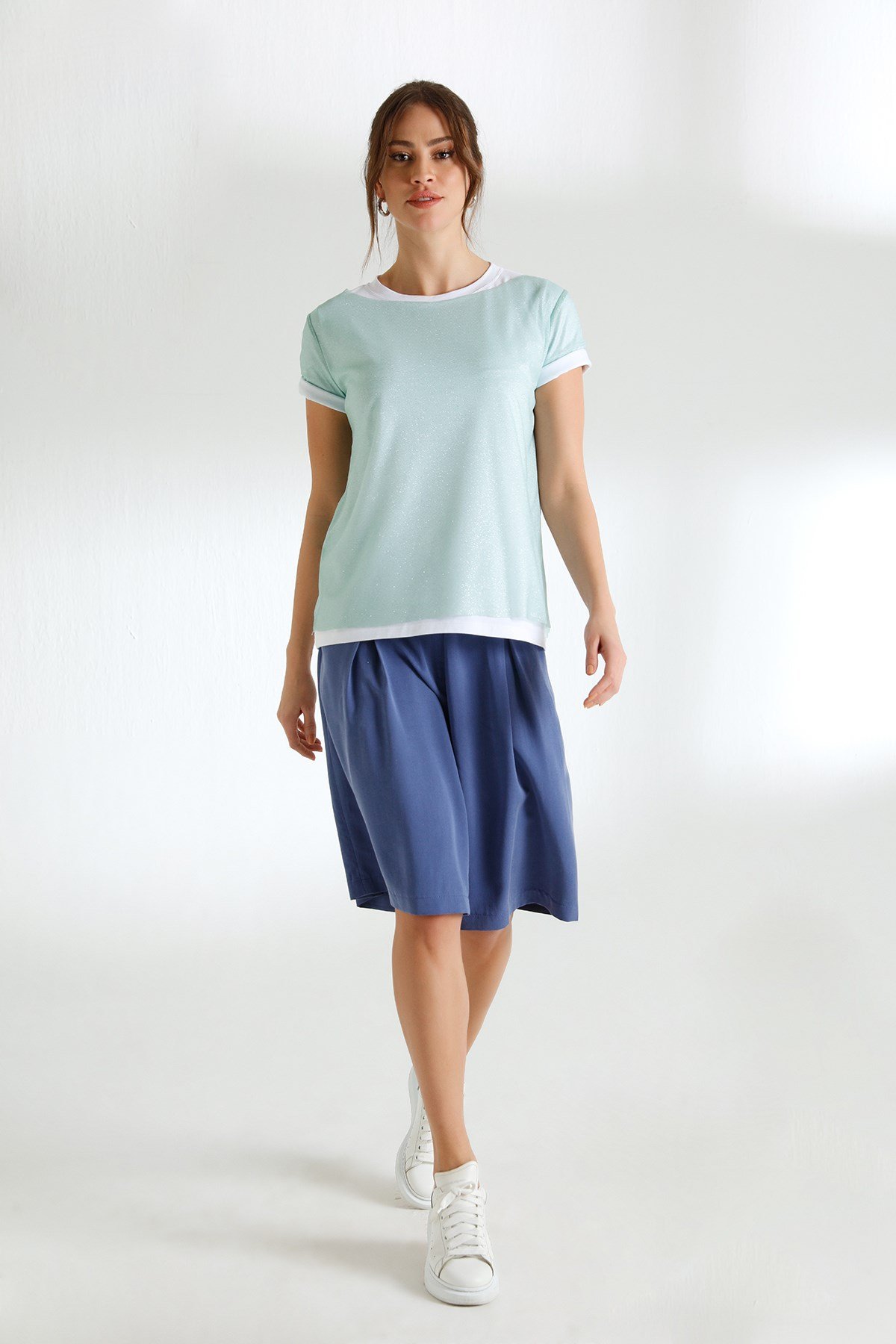 Zio T-shirt Mint-Modalody-Tshirts