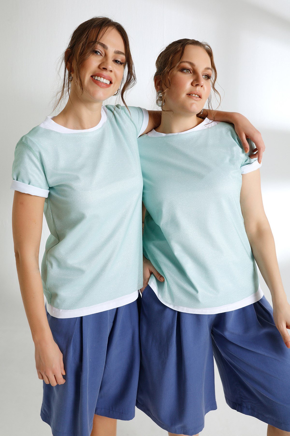 Zio T-shirt Mint-Modalody-Tshirts