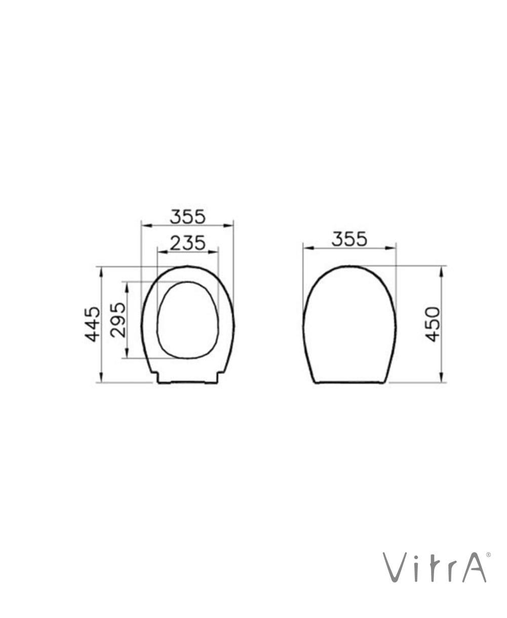 Vitra Ses Yok Universal Kapak Model 1-Oval Form - 84-003-009