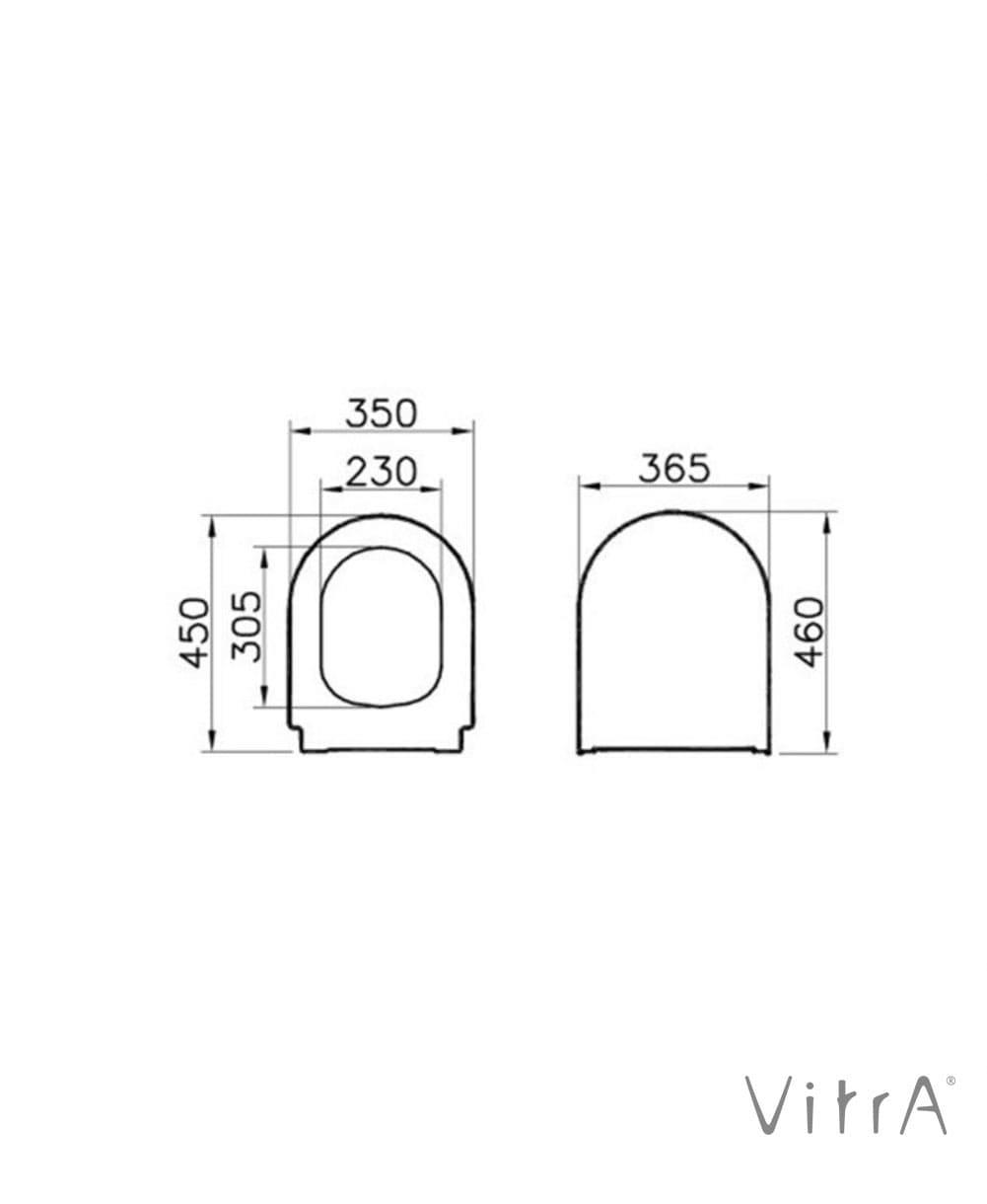 Vitra Ses Yok Universal Kapak Model 2-Yuvarlak Form - 85-003-009