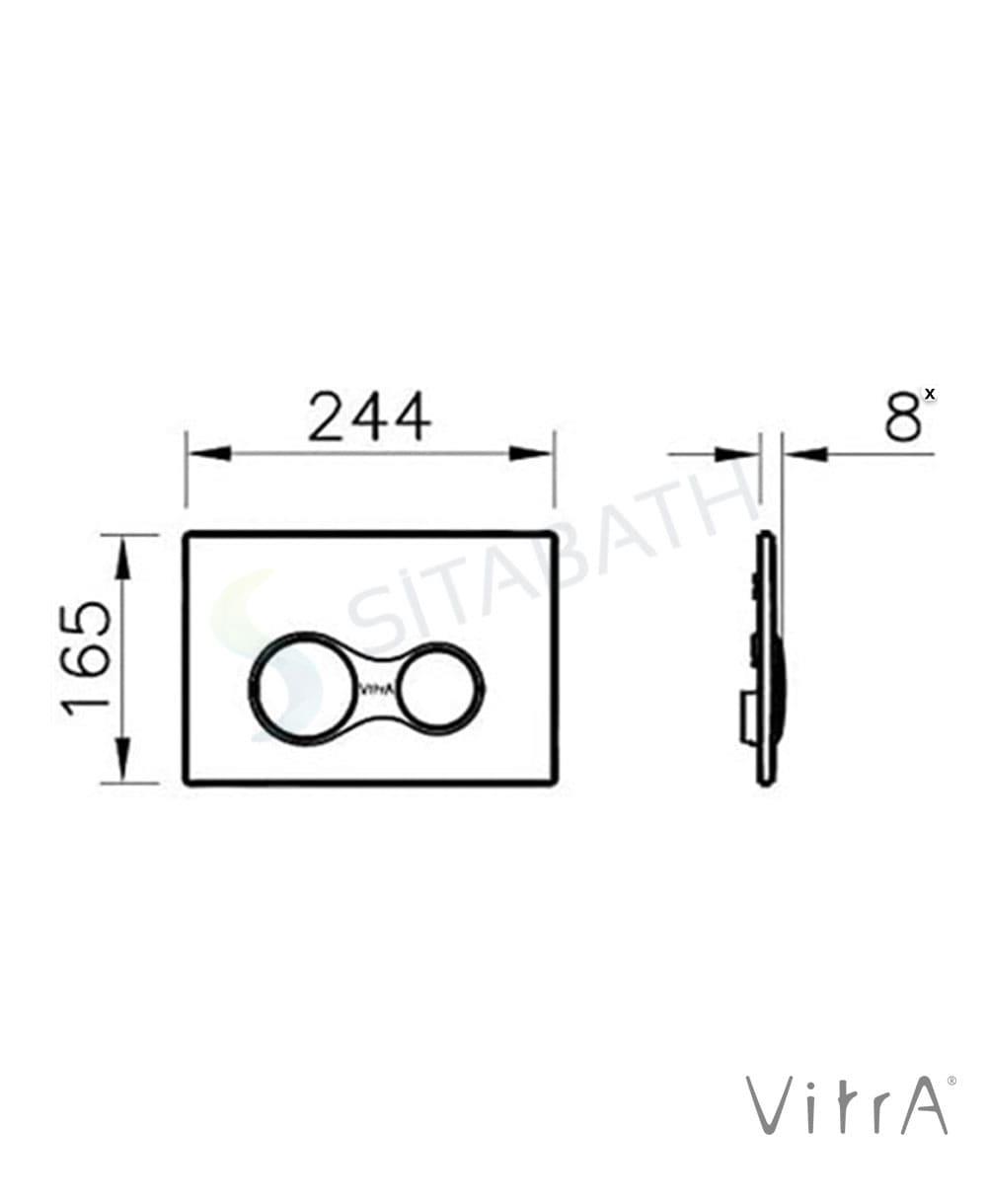 Vitra Sirius Mekanik Kumanda Paneli - 740-0485