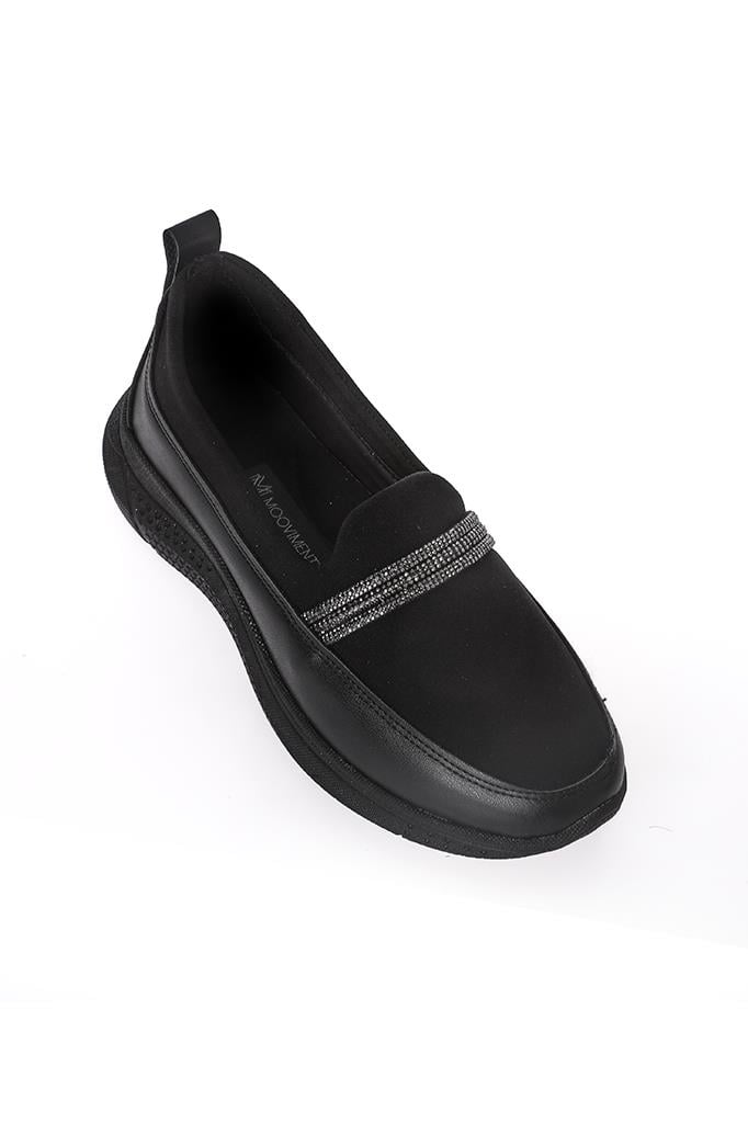 Konforlu, Rahat ve Hafif Taşlı Günlük Kadın Ayakkabı