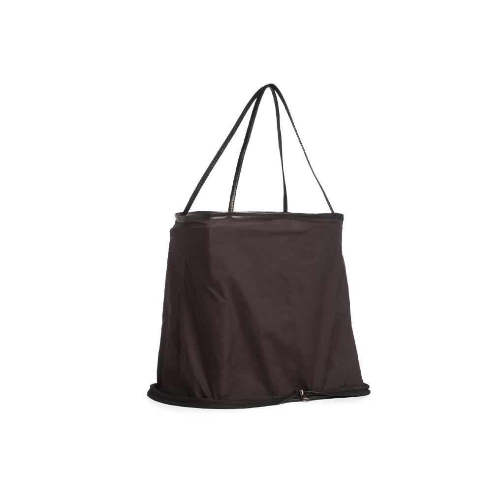 Rollbab Elegance Siyah Kristal Kadın Katlanabilir Babet Ayakkabı Çanta Set