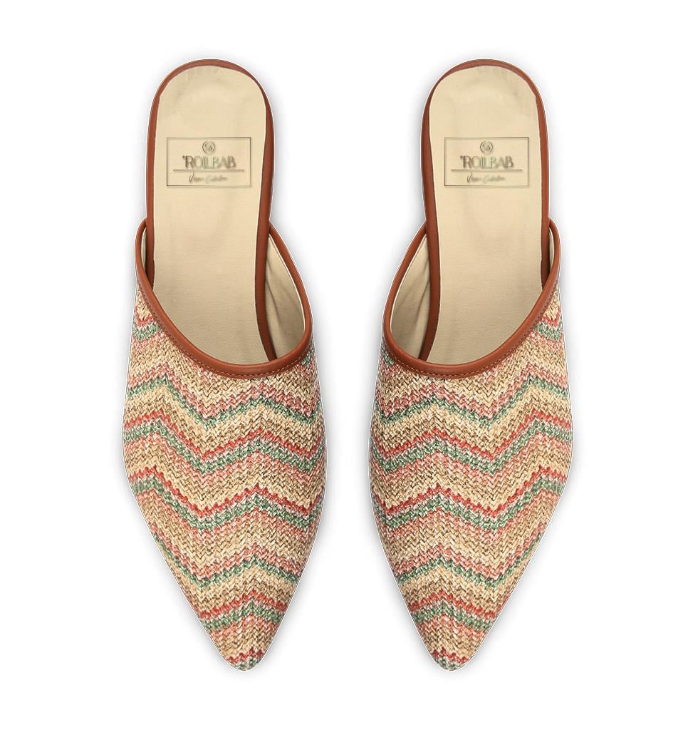 Rollbab Rug Pattern Classic Wicker Terlik