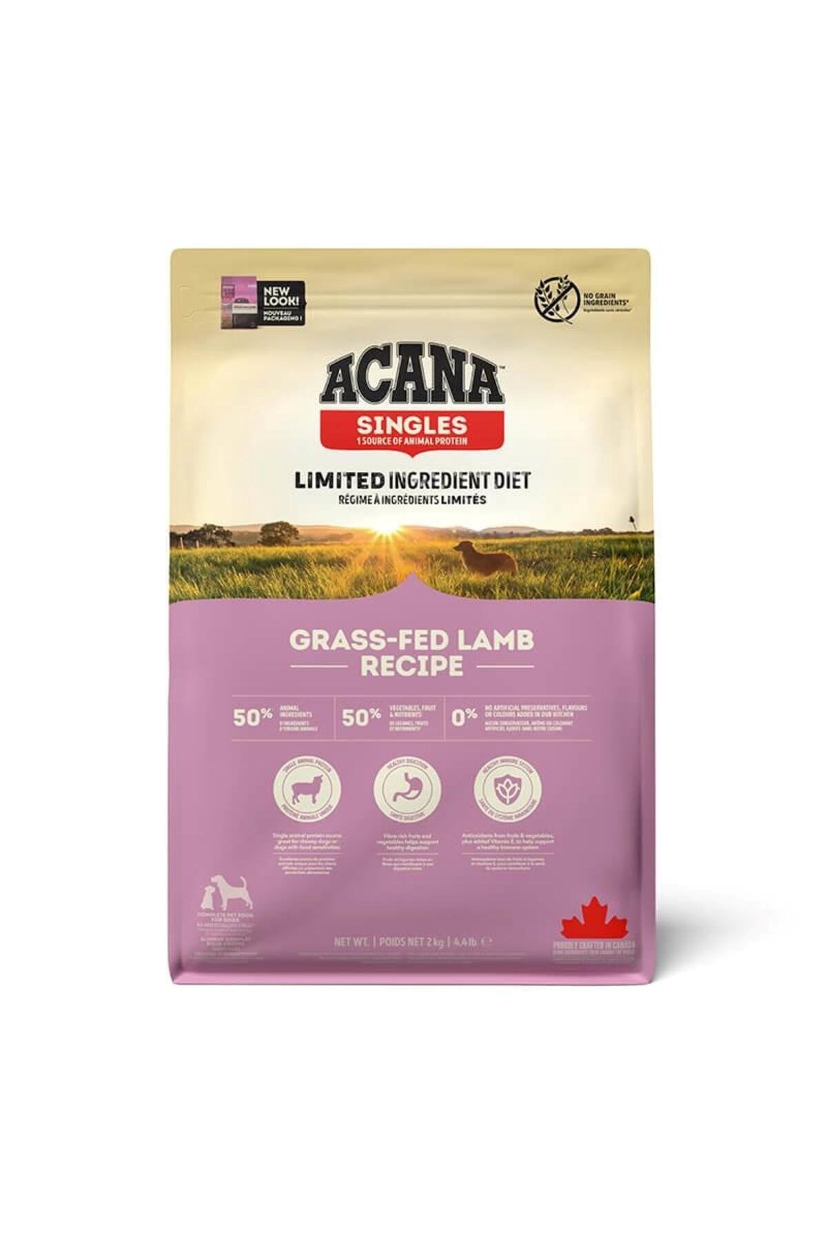Acana Grass-Fed Lamb Kuzulu Kuru Köpek Maması 2 Kg