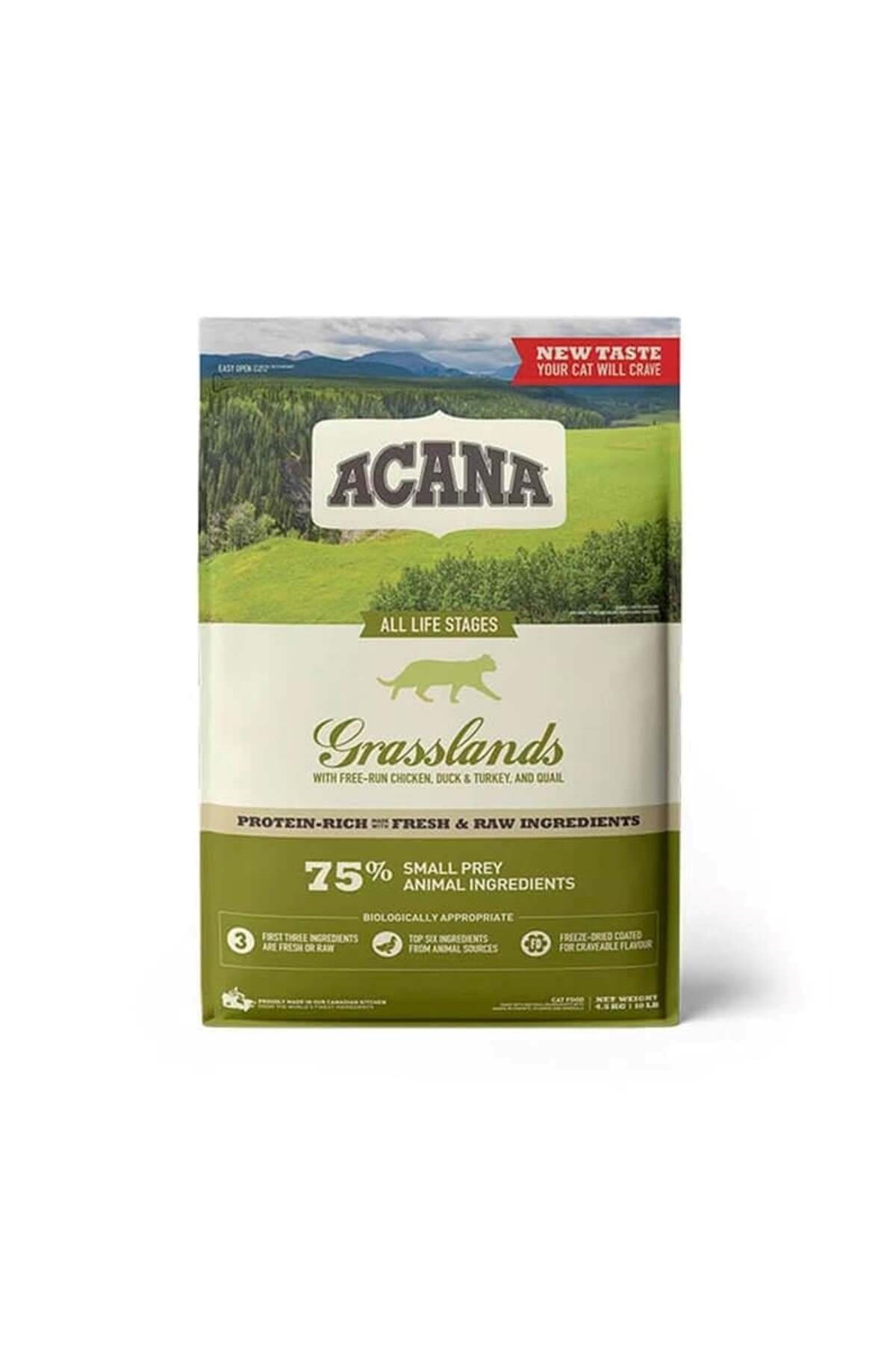 Acana Grasslands Tahılsız Kedi Maması 4.5 Kg