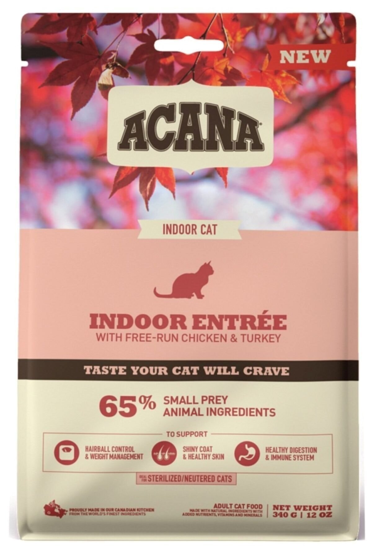 Acana Indoor Entree Sterilised Kedi Maması 340gr 3lü SET
