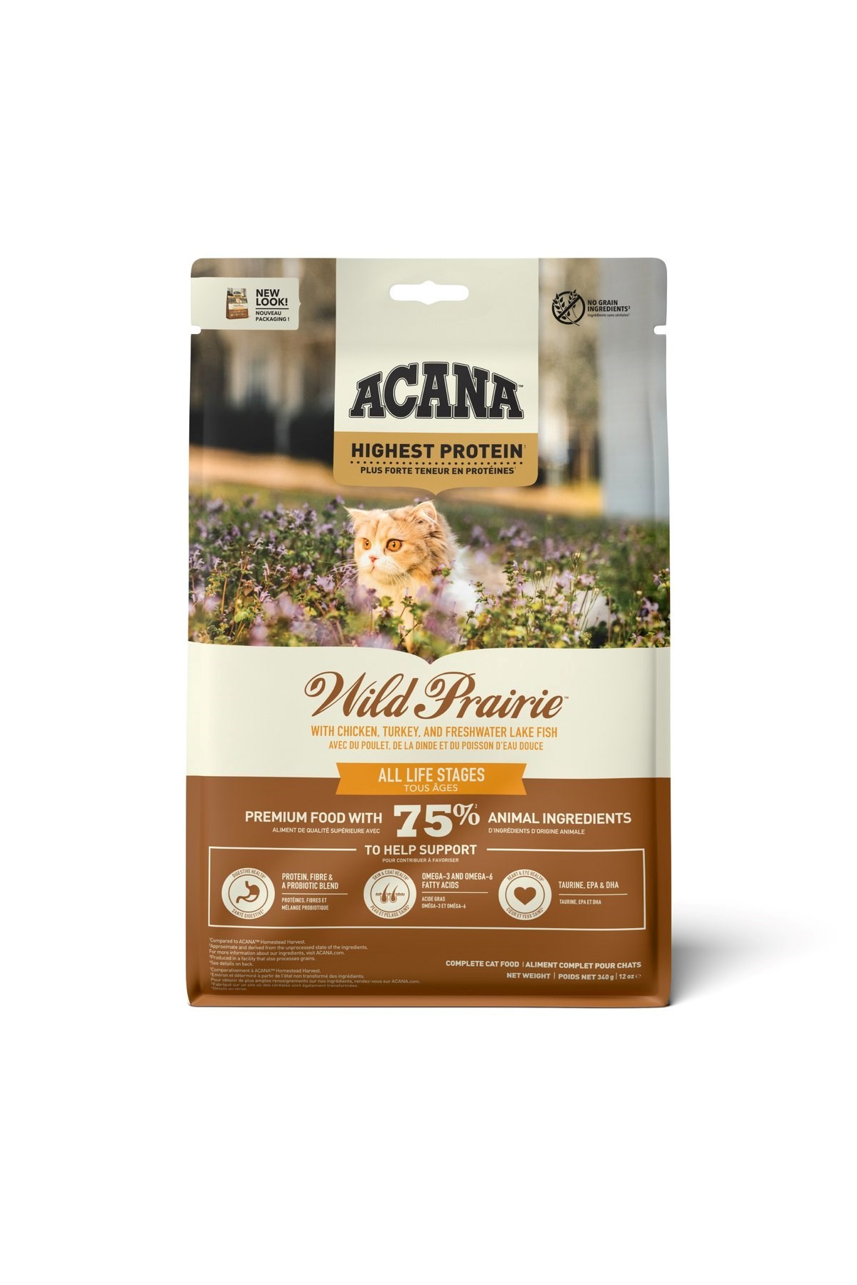 Acana Wild Prairie Kedi Maması 340gr - Tüm Irk Ve Yaşam Evreleri Için