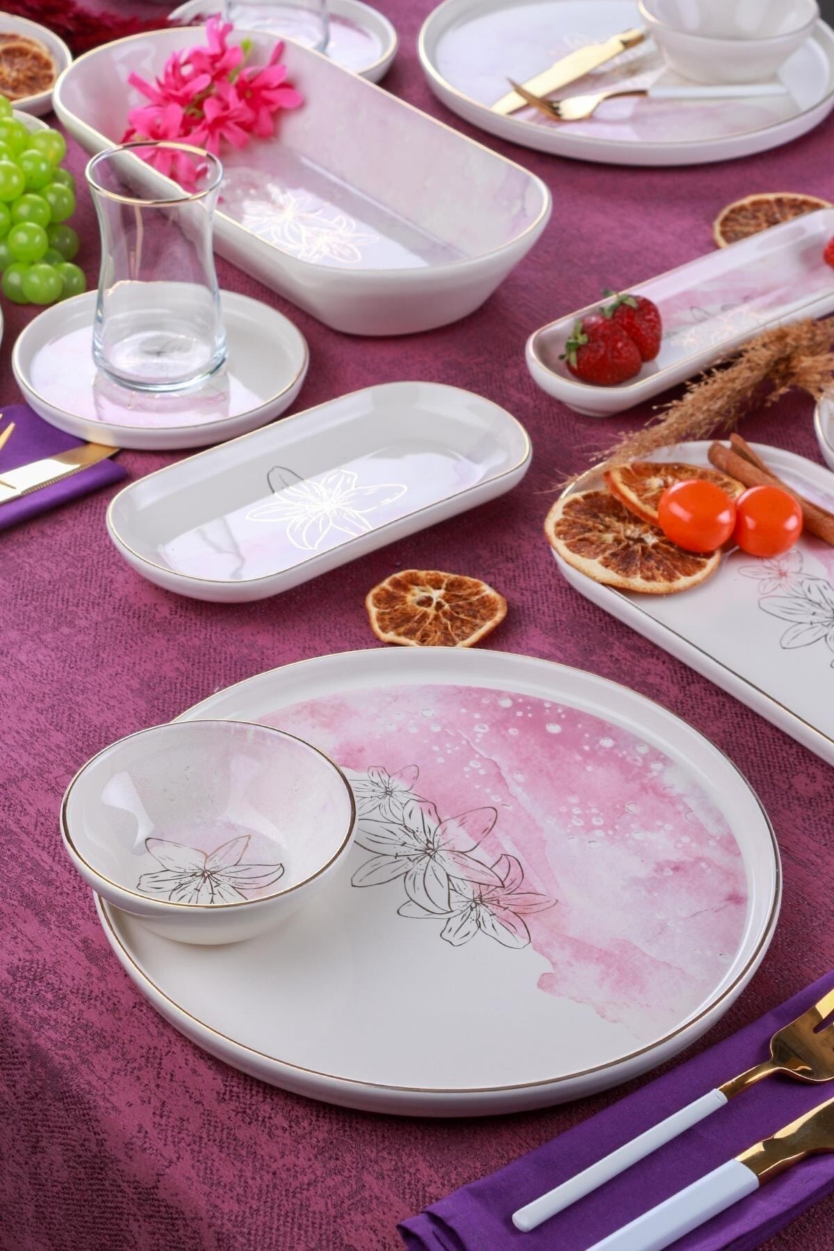 Acar Adore 6 Kişilik 31 Parça Kahvaltı Takımı XSH-012212