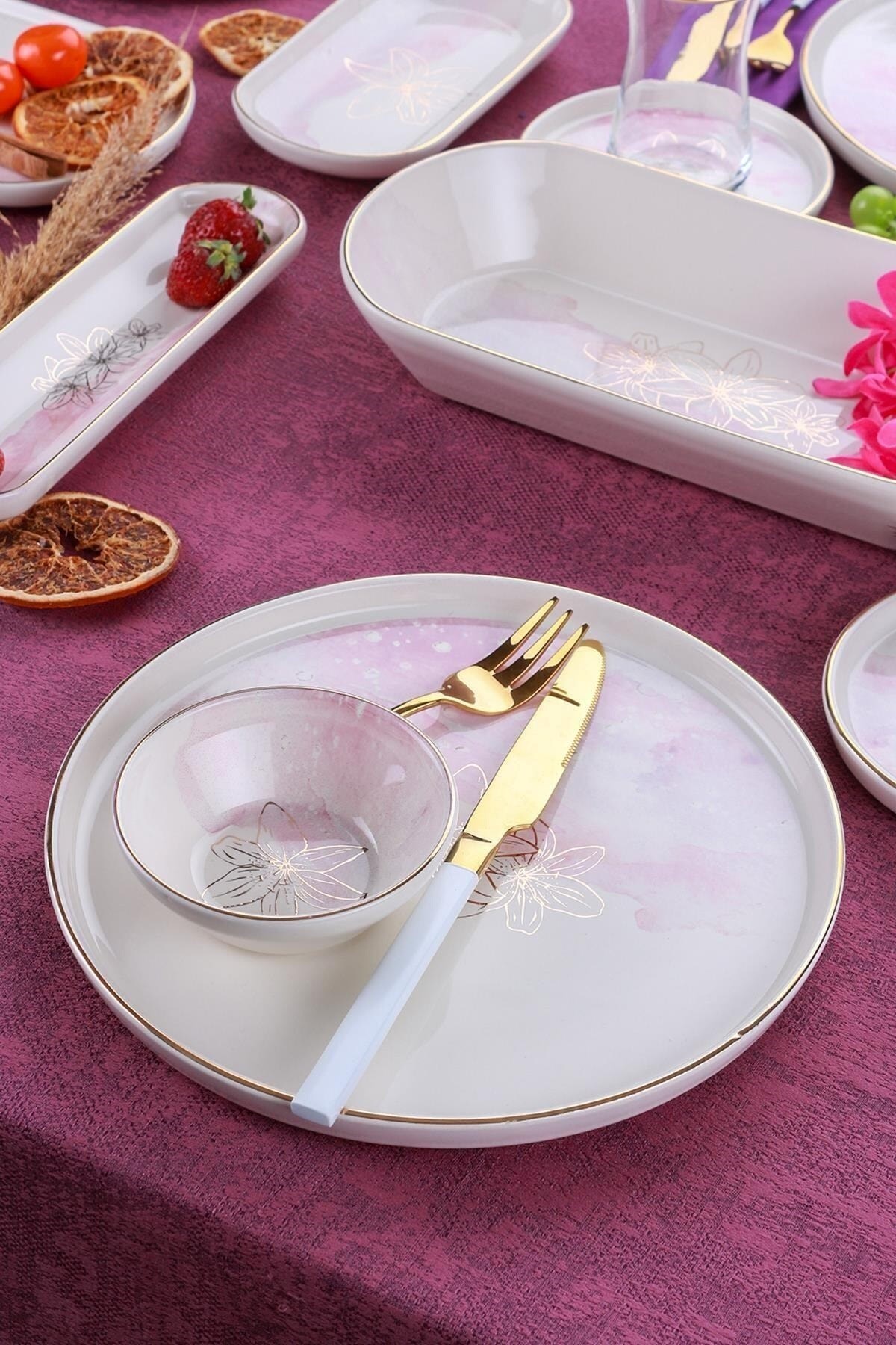 Acar Adore 6 Kişilik 31 Parça Kahvaltı Takımı XSH-012212
