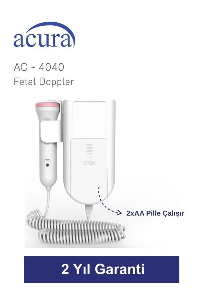 Acura AC-4040 Fetal Doppler Nabız Dinleme Cihazı