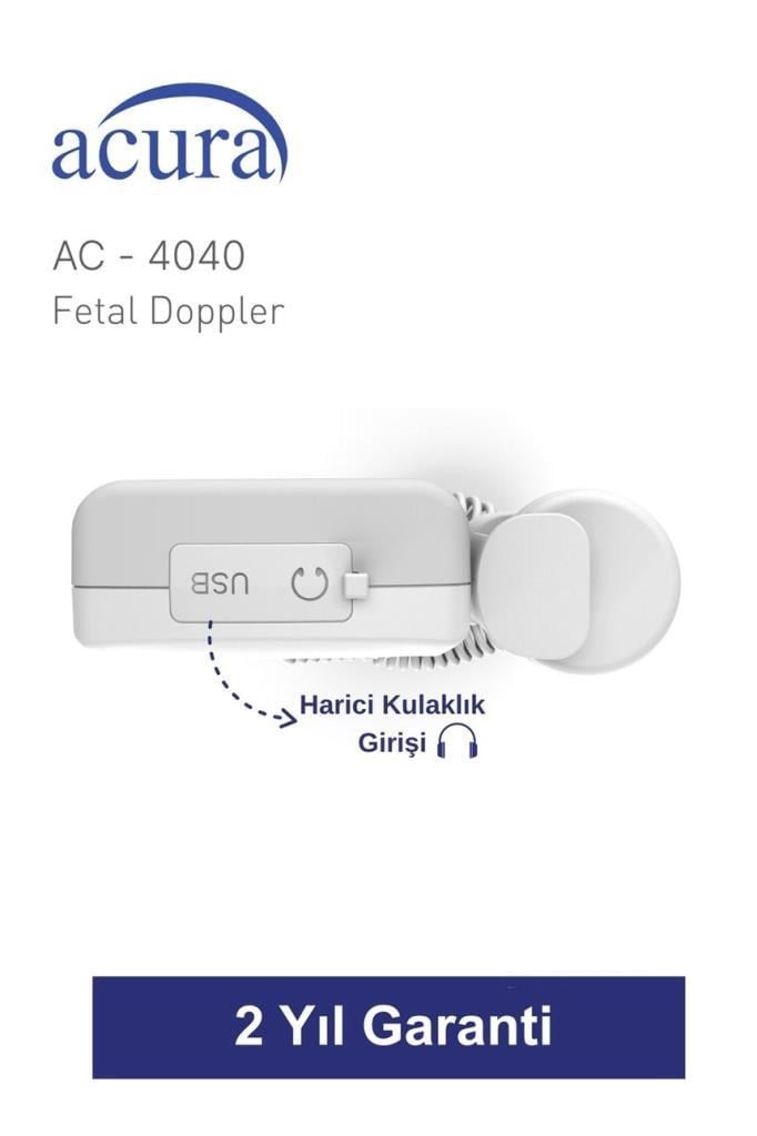 Acura AC-4040 Fetal Doppler Nabız Dinleme Cihazı