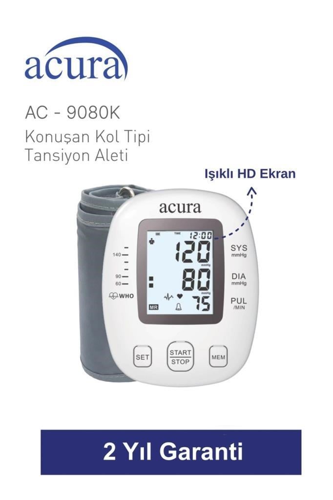 Acura Ac 9080k  Türkçe Konusan Ölçüm Aleti