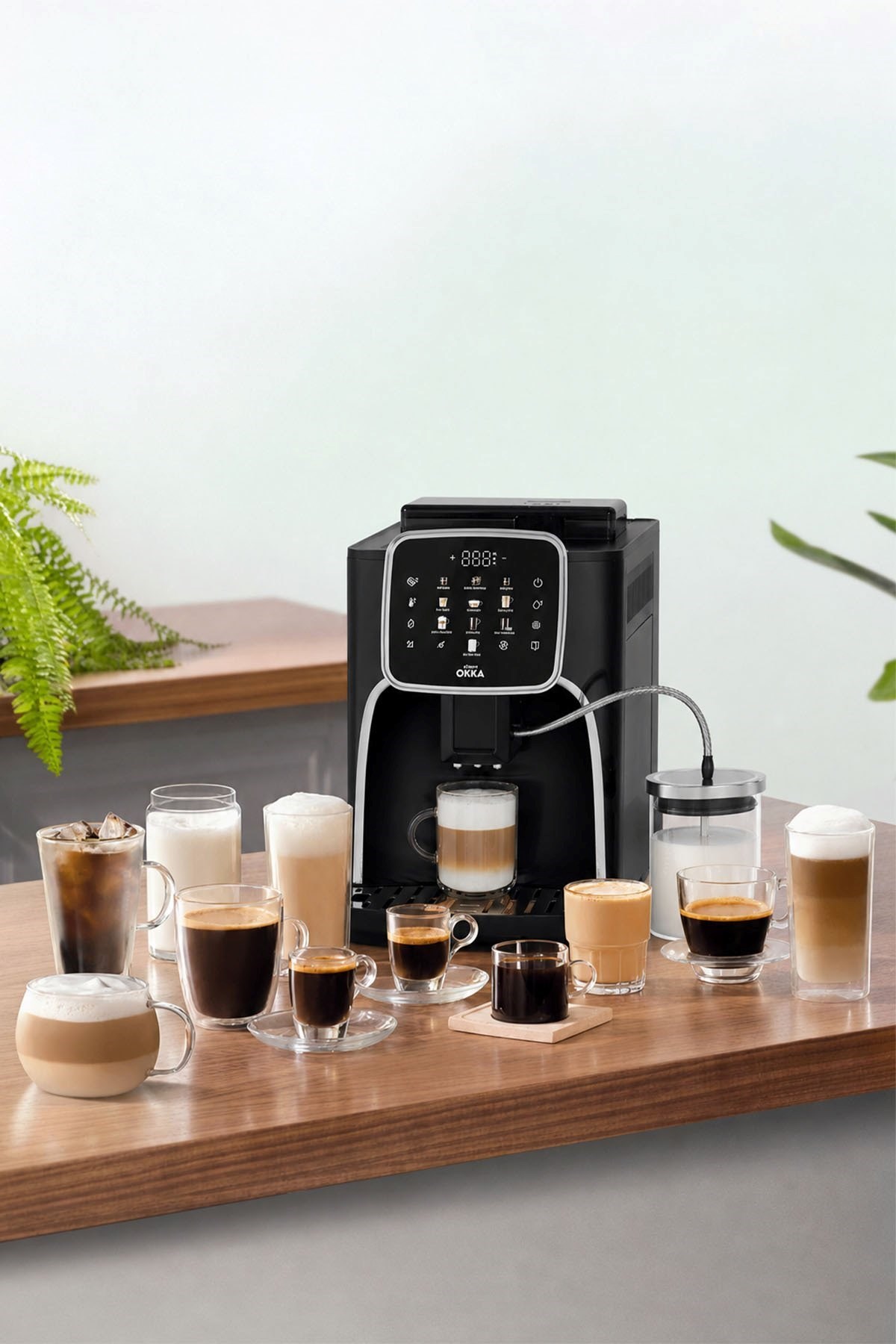 Arzum OK0028 Okka Espresso Pro M Tam Otomatik Espresso Makinesi