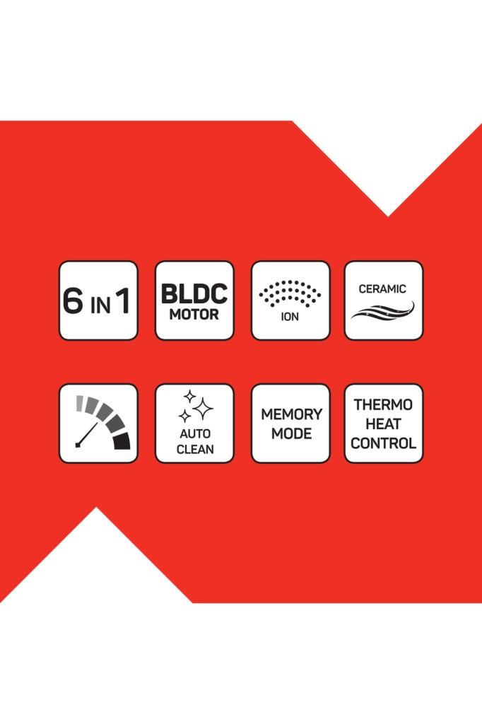 ARZUM REVOLUTION IONIC HAVA ÜFLEMELİ ŞEKİLLENDİRİCİ AR5166-1700