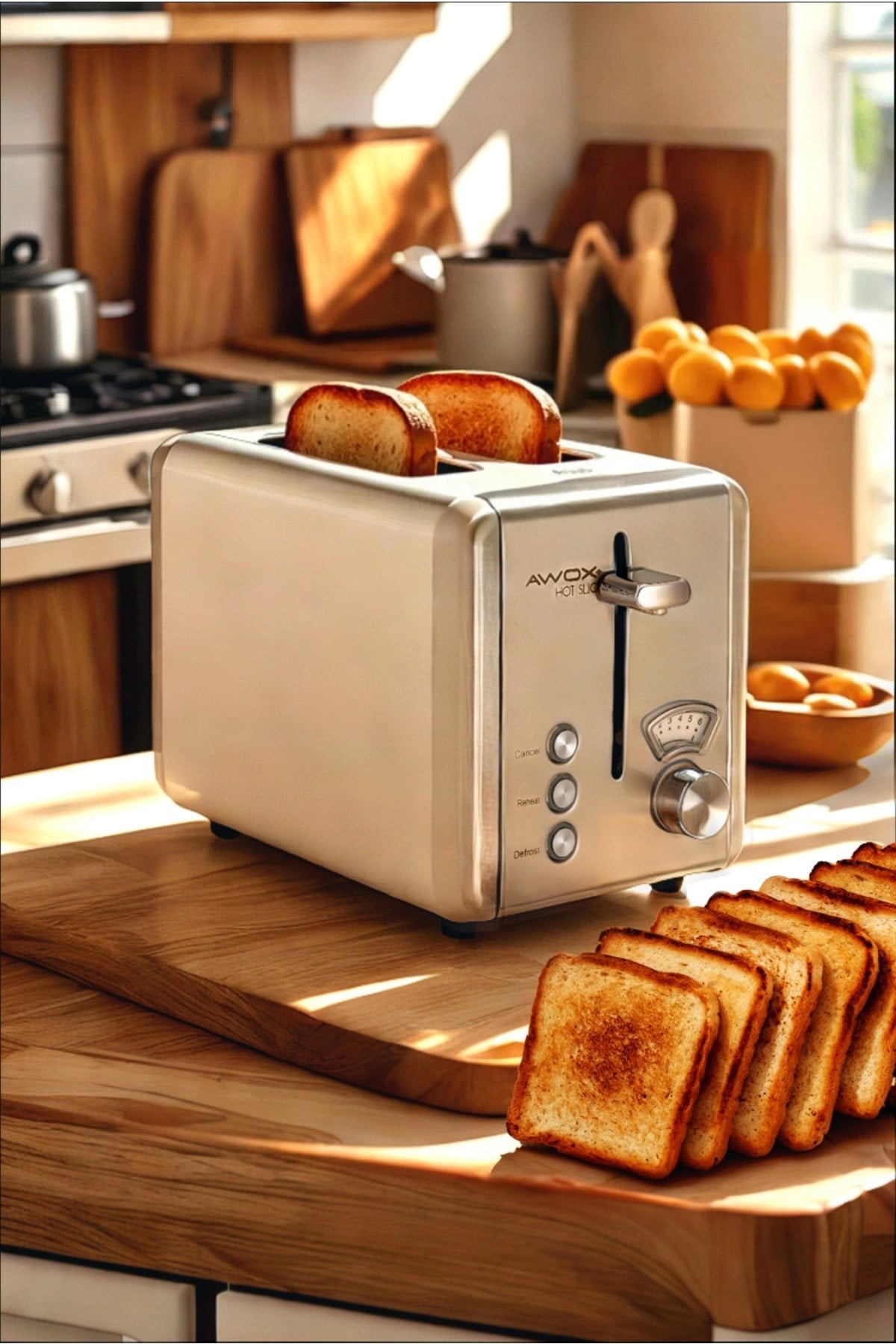 Awox Hot Slice Pro Ekmek Kızartma Makinesi