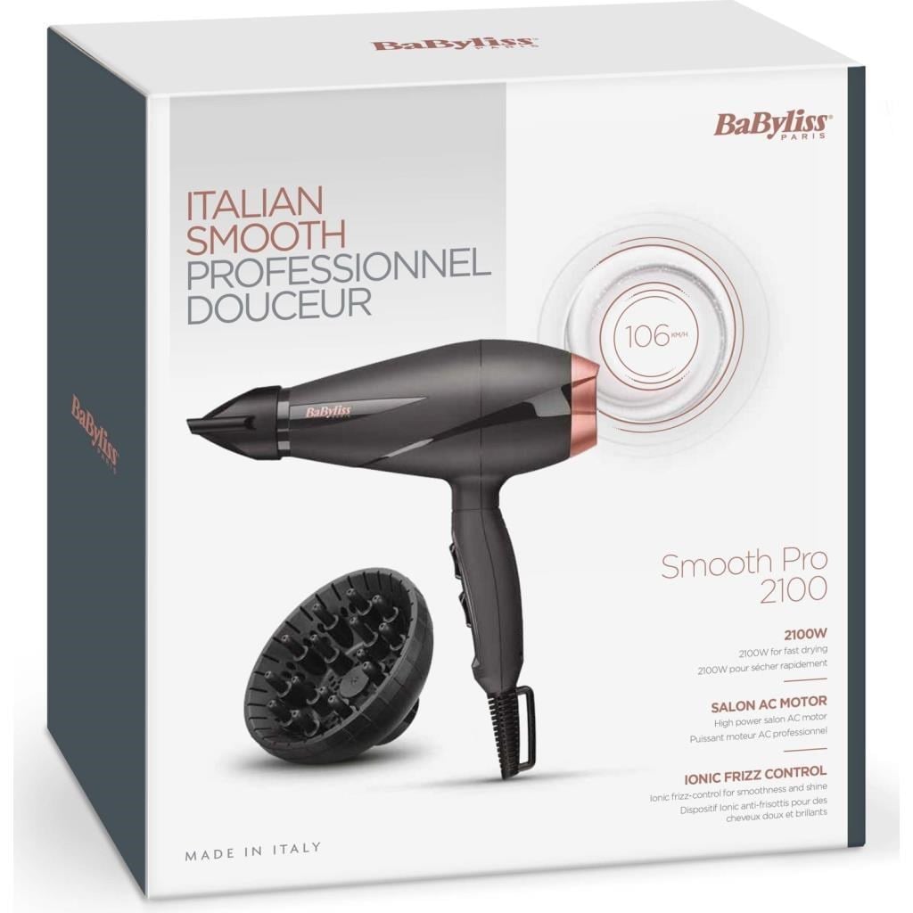 Babyliss 6709DE Smooth Pro 2100 W Saç Kurutma Makinesi