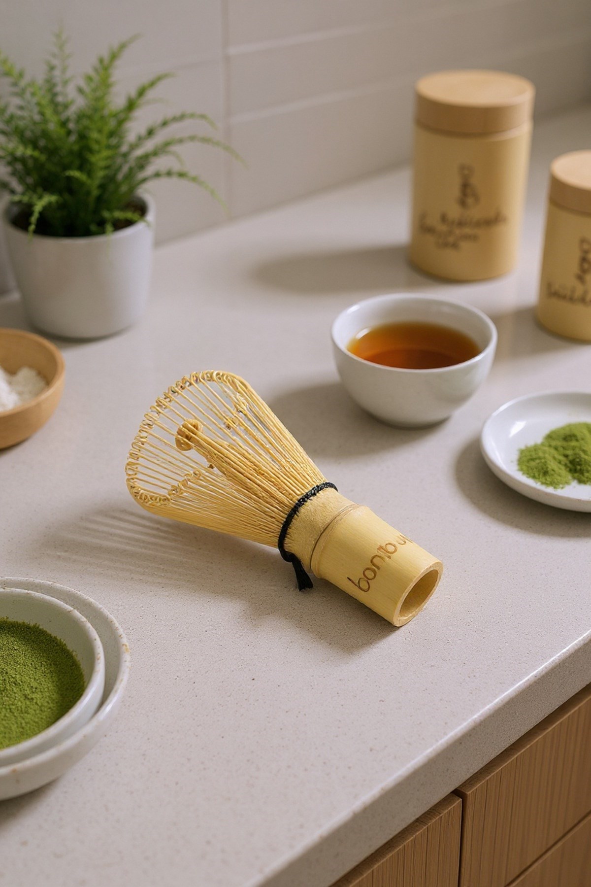 Bambum Genel Markalar Cashi Matcha Çayı Fırçası