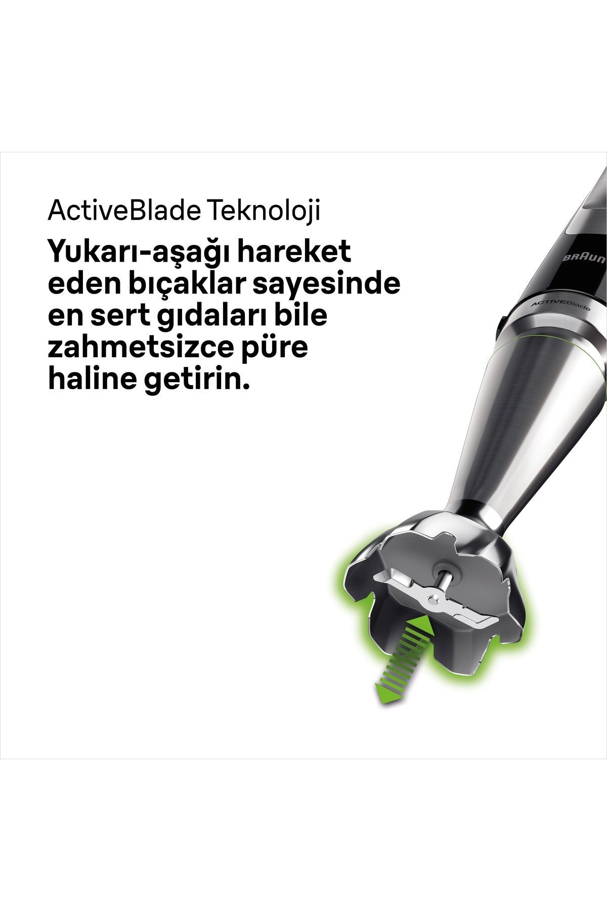 Braun Multiquick 9 Mq 9147x El Blenderi 1200 Watt Paslanmaz Çelik
