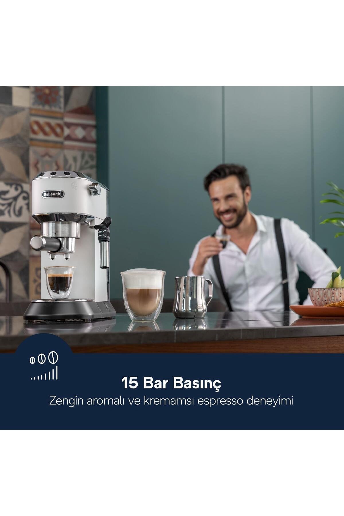 Delonghi Dedıca Manuel Esp Mak Ec685.W