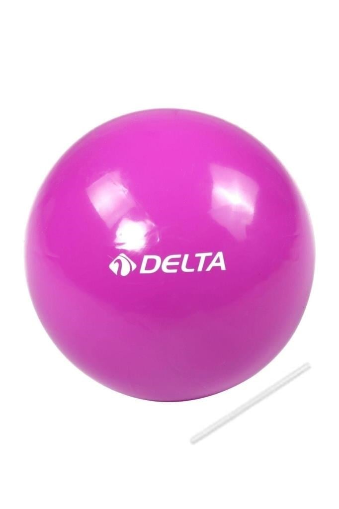 Delta 20 cm Mor Dura-Strong Mini Pilates Topu Denge Egzersiz Topu mor
