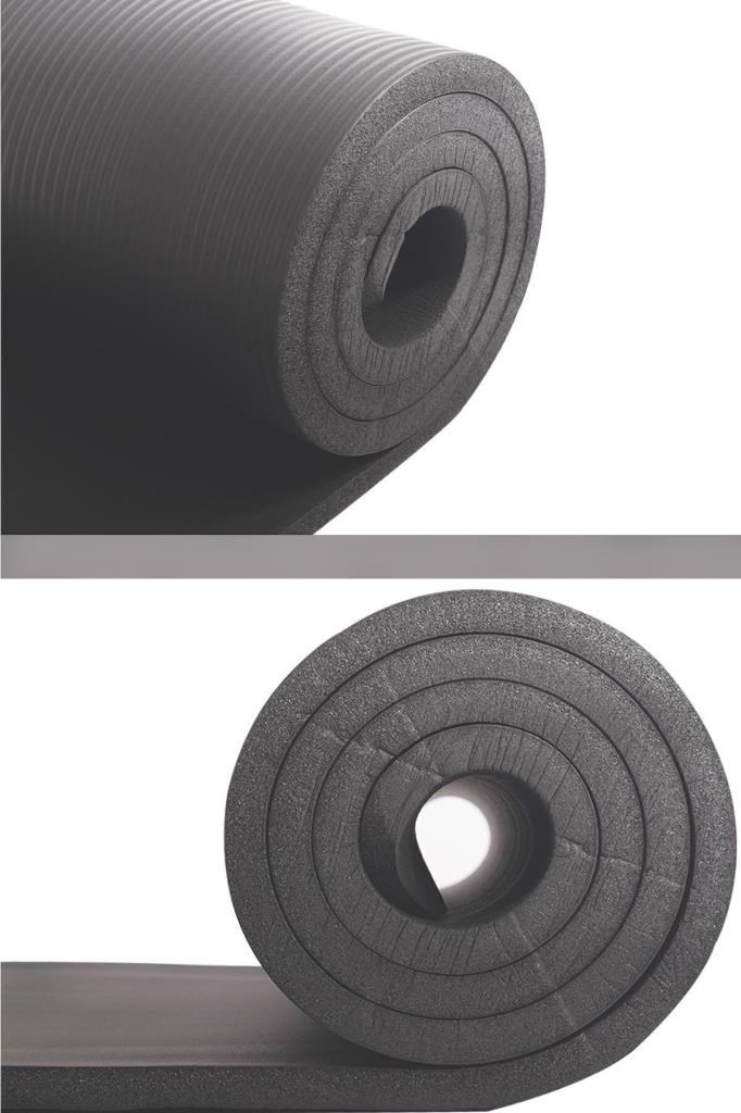 Delta Konfor Zemin 10 mm Taşıma Askılı Pilates Minderi Yoga Matı- Antrasit 