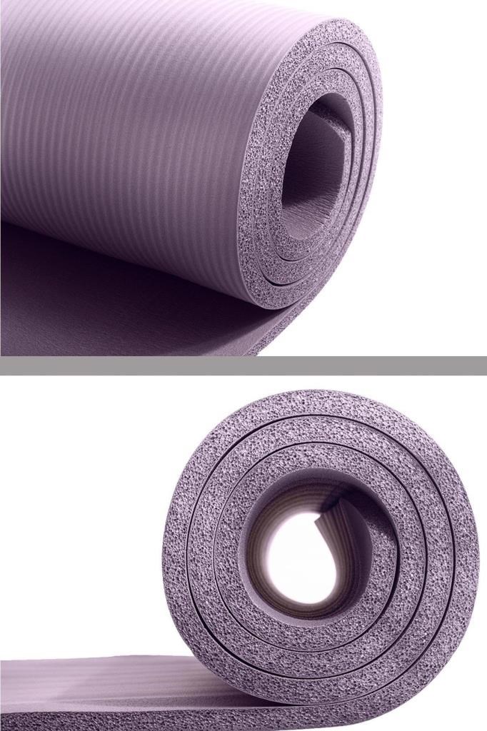 Delta Konfor Zemin 10 mm Taşıma Askılı Pilates Minderi Yoga Matı - Mor