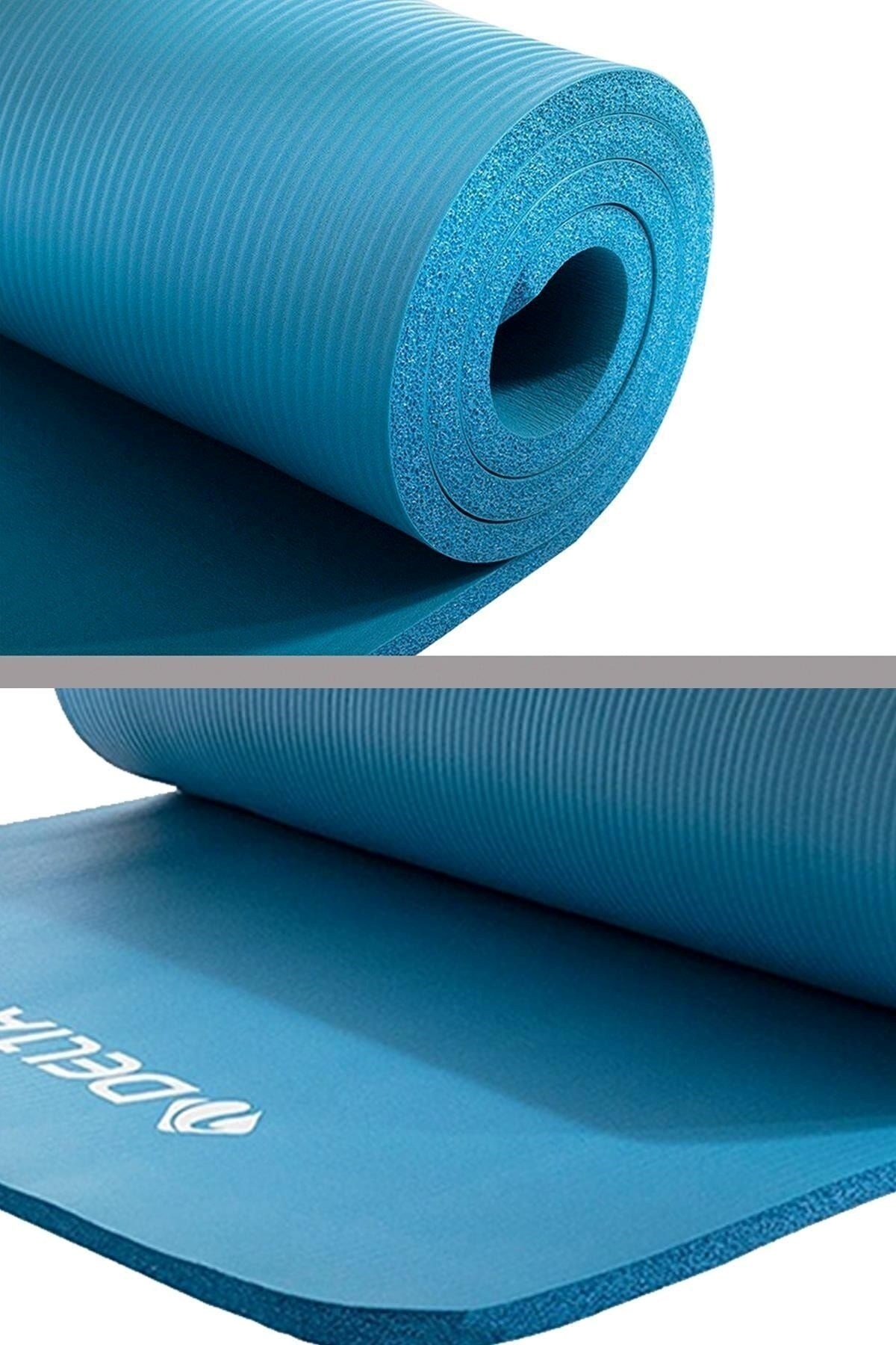 Delta Konfor Zemin 15 Mm Taşıma Askılı Pilates Minderi Yoga Matı -Mavi