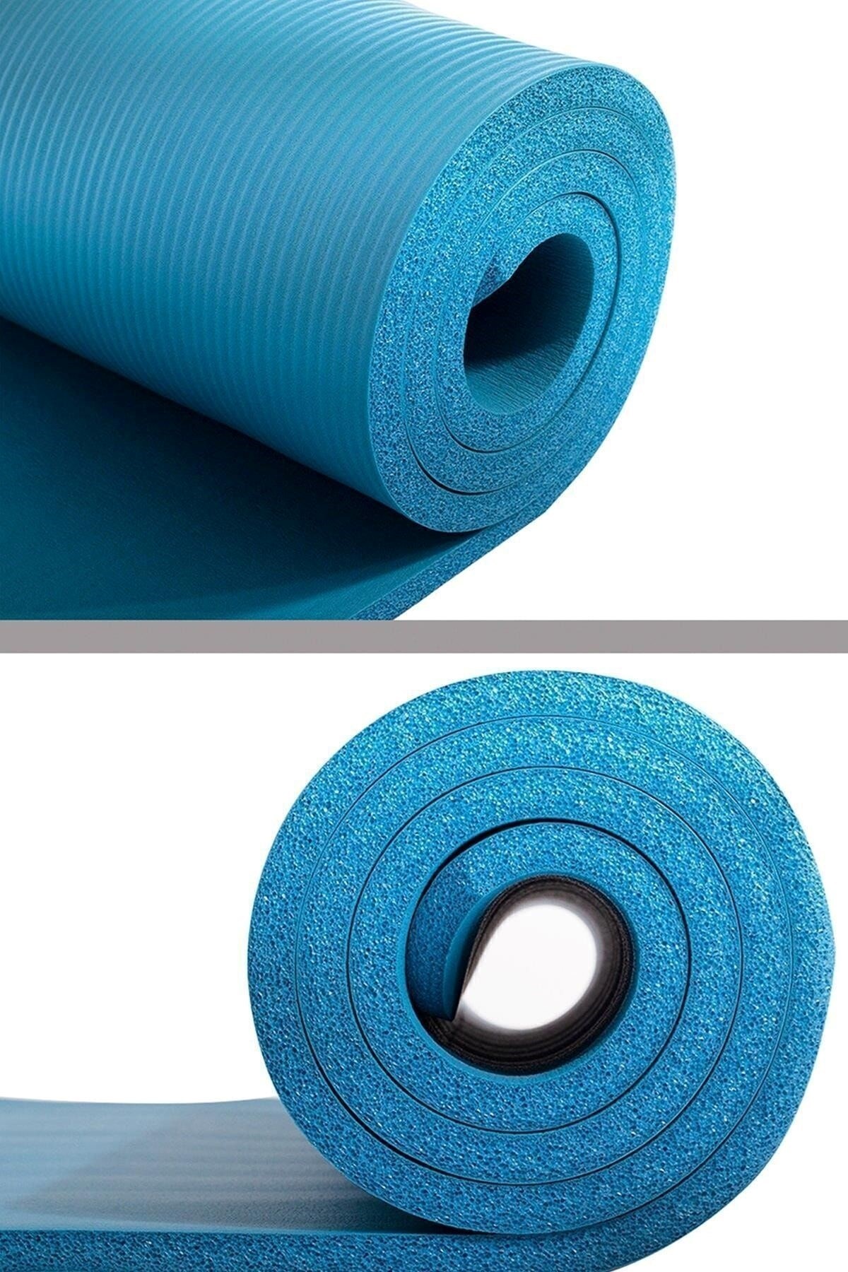 Delta Konfor Zemin 15 Mm Taşıma Askılı Pilates Minderi Yoga Matı -Mavi