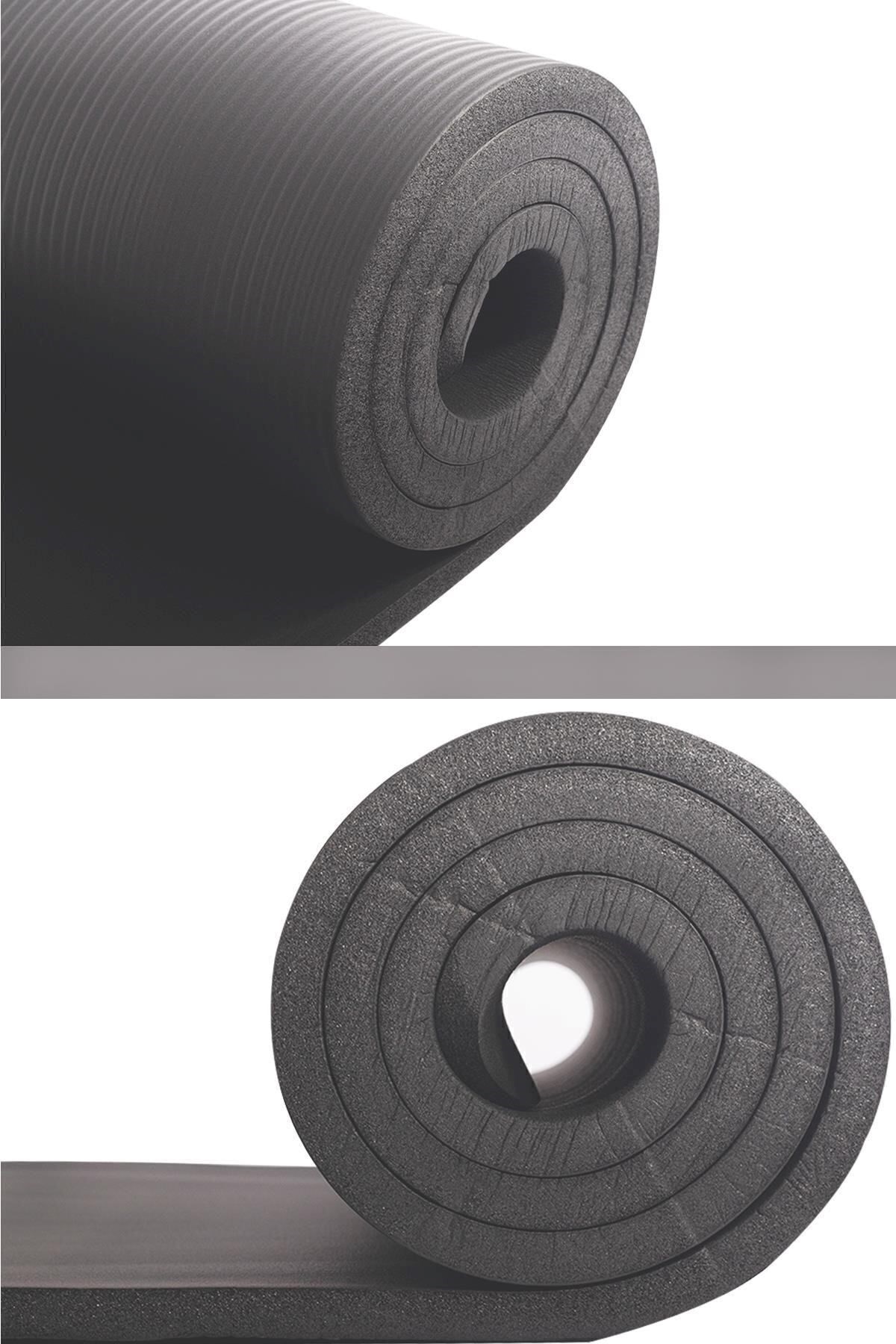 Delta Konfor Zemin 15 Mm Taşıma Askılı Pilates Minderi Yoga Matı Antresit