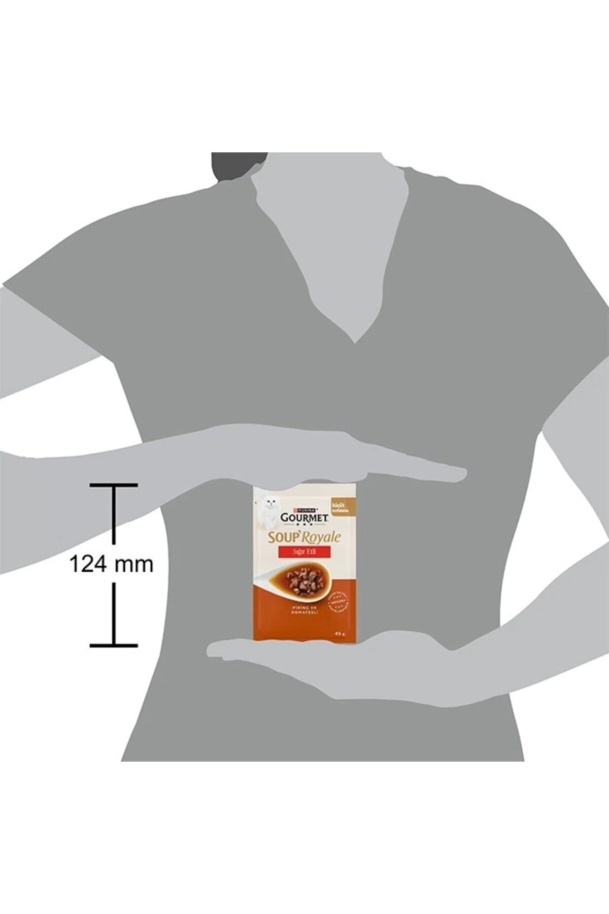 Gourmet Gold Soup Royale Sığır Etli Kedi Çorbası 30x45 gr